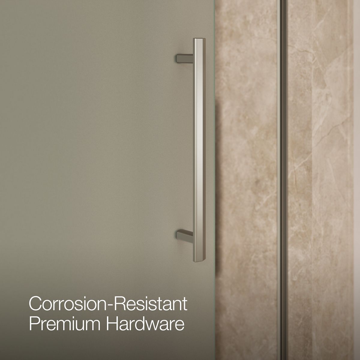 43633-pleat-frameless-sliding-shower-door-79-1-16-h-x-54-5-8-59-5-8-w-with-5-16-thick-frosted-glass-28.jpg Pleat® Frameless sliding shower door, 79-1/16" H x 54-5/8 - 59-5/8" W, with 5/16" thick Frosted glass