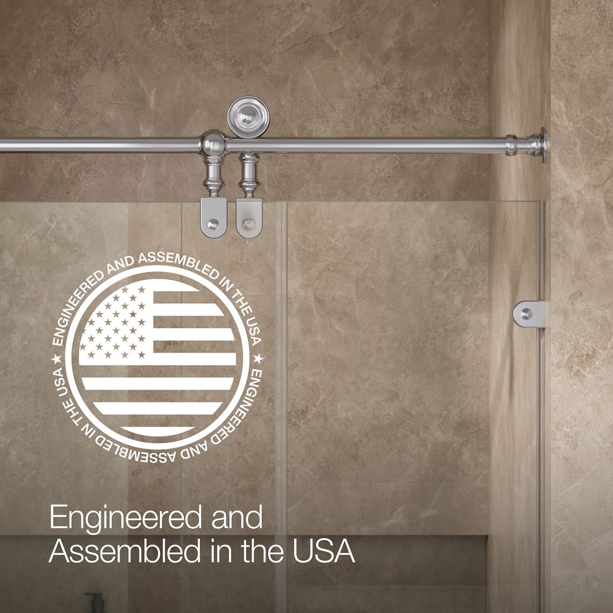 43637-artifacts-80-7-8-h-sliding-shower-door-with-3-8-thick-glass-18.jpg Artifacts™ 80-7/8" H sliding shower door with 3/8"-thick glass