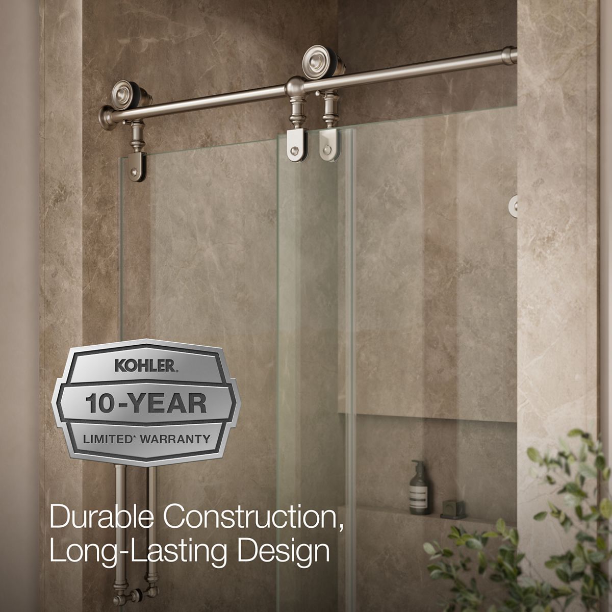 43637-artifacts-80-7-8-h-sliding-shower-door-with-3-8-thick-glass-31.jpg Artifacts™ 80-7/8" H sliding shower door with 3/8"-thick glass
