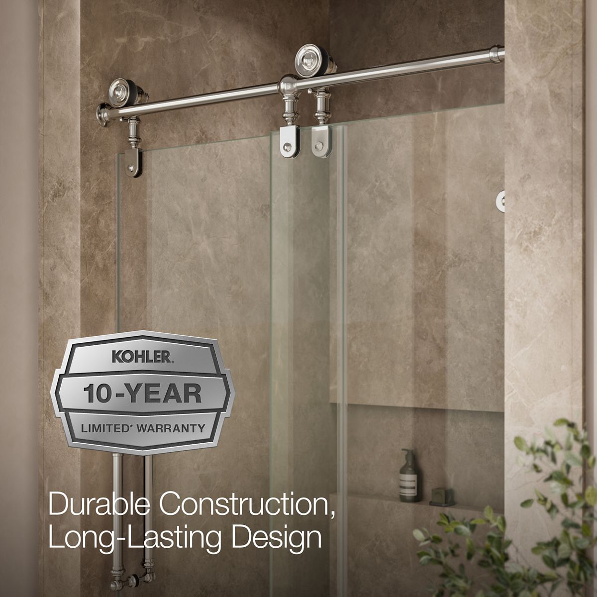 43637-artifacts-80-7-8-h-sliding-shower-door-with-3-8-thick-glass-32.jpg Artifacts™ 80-7/8" H sliding shower door with 3/8"-thick glass