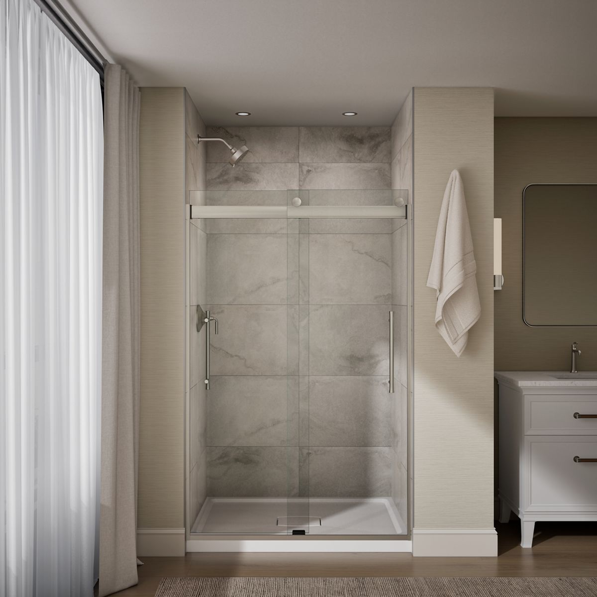 43658-elmbrook-frameless-sliding-shower-door-73-9-16-h-x-44-5-8-47-5-8-w-with-5-16-thick-crystal-clear-glass-21.jpg Elmbrook™ Frameless sliding shower door, 73-9/16" H x 44-5/8 - 47-5/8" W, with 5/16" thick Crystal Clear glass