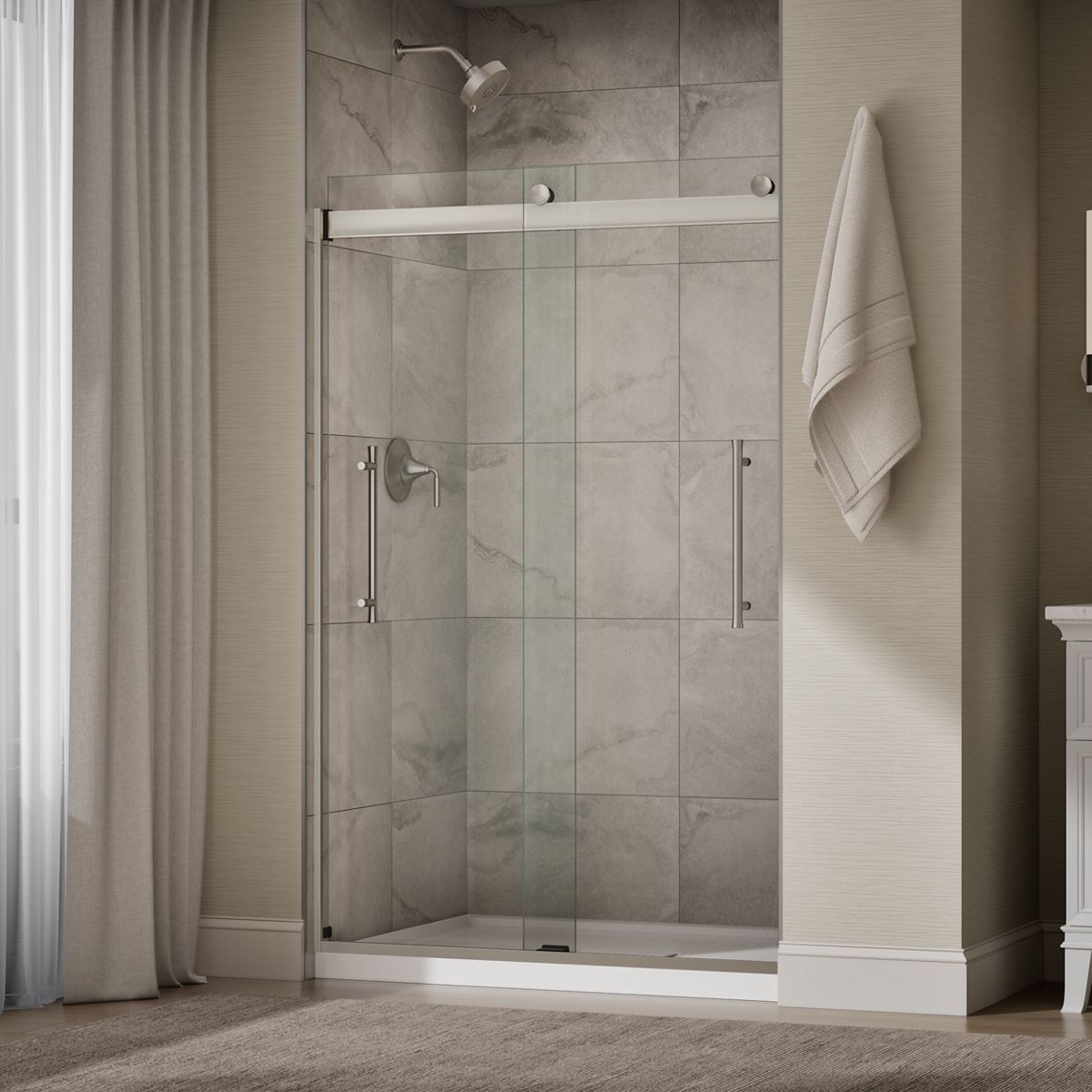 43658-elmbrook-frameless-sliding-shower-door-73-9-16-h-x-44-5-8-47-5-8-w-with-5-16-thick-crystal-clear-glass-29.jpg Elmbrook™ Frameless sliding shower door, 73-9/16" H x 44-5/8 - 47-5/8" W, with 5/16" thick Crystal Clear glass