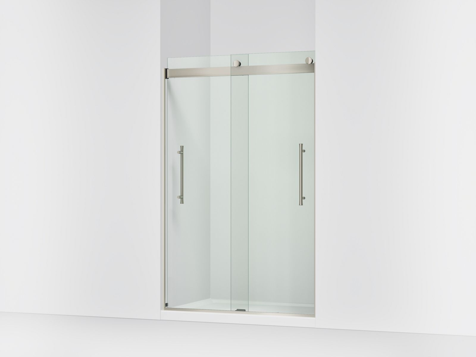 43658-elmbrook-frameless-sliding-shower-door-73-9-16-h-x-44-5-8-47-5-8-w-with-5-16-thick-crystal-clear-glass-3.jpg Elmbrook™ Frameless sliding shower door, 73-9/16" H x 44-5/8 - 47-5/8" W, with 5/16" thick Crystal Clear glass