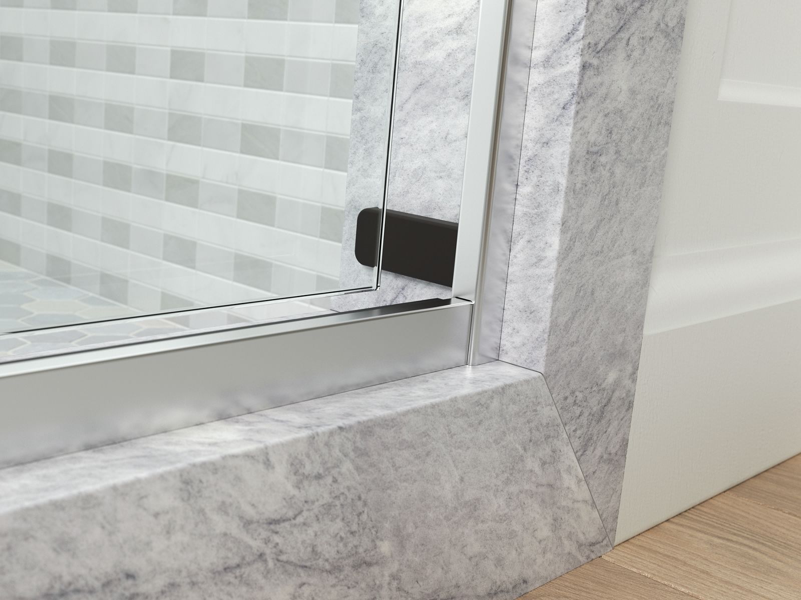 43668-levity-plus-frameless-sliding-shower-door-77-9-16-h-x-44-5-8-47-5-8-w-with-5-16-thick-crystal-clear-glass-13.jpg Levity® Plus Frameless sliding shower door, 77-9/16" H x 44-5/8 - 47-5/8" W, with 5/16"-thick Crystal Clear glass