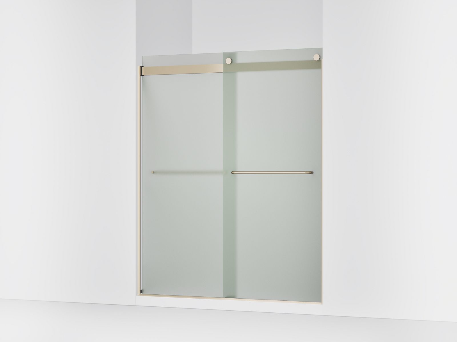 43677-levity-sliding-shower-door-74-h-x-56-5-8-59-5-8-w-with-1-4-thick-frosted-glass-2.jpg Levity® Sliding shower door, 74" H x 56-5/8 - 59-5/8" W, with 1/4" thick Frosted glass