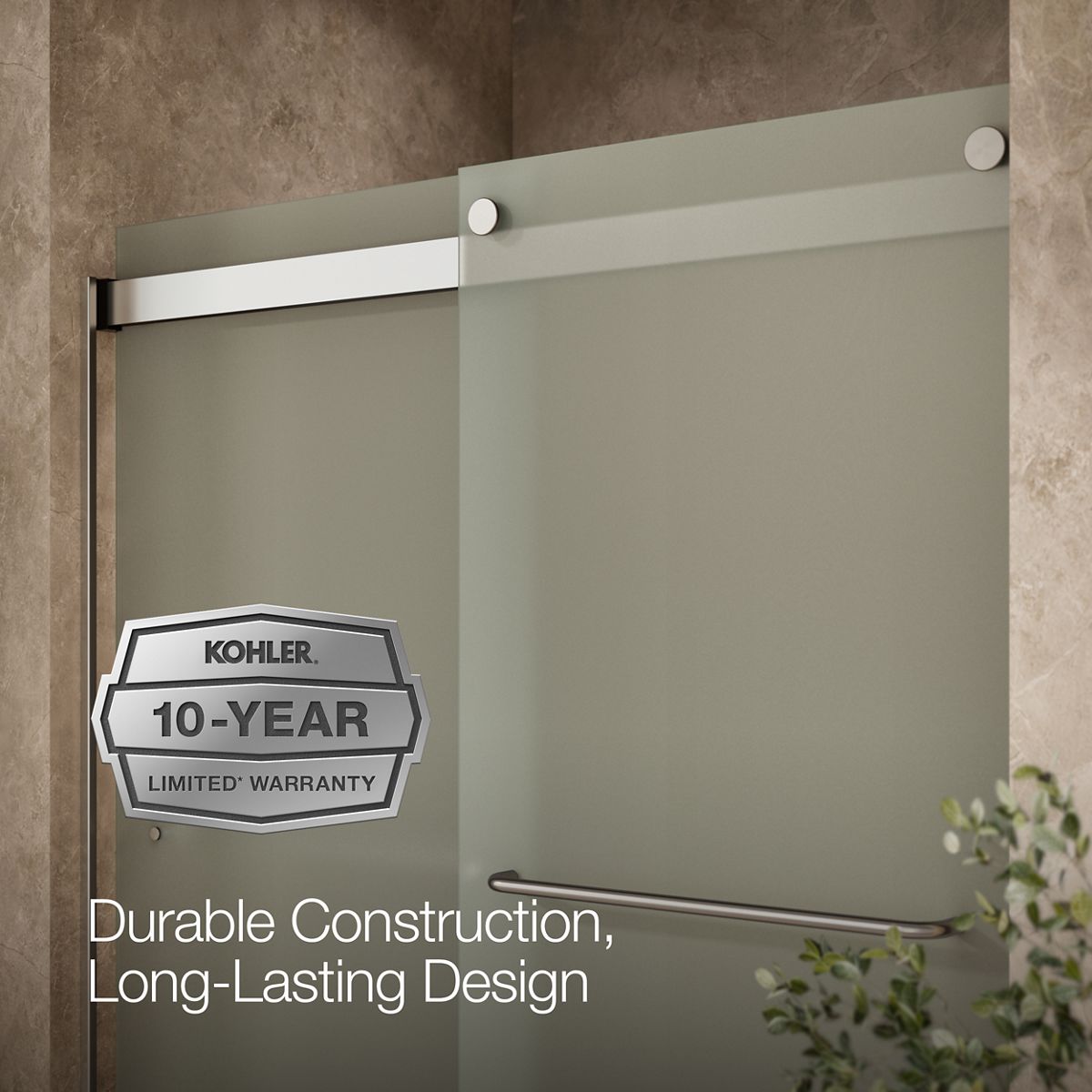 43677-levity-sliding-shower-door-74-h-x-56-5-8-59-5-8-w-with-1-4-thick-frosted-glass-36.jpg Levity® Sliding shower door, 74" H x 56-5/8 - 59-5/8" W, with 1/4" thick Frosted glass