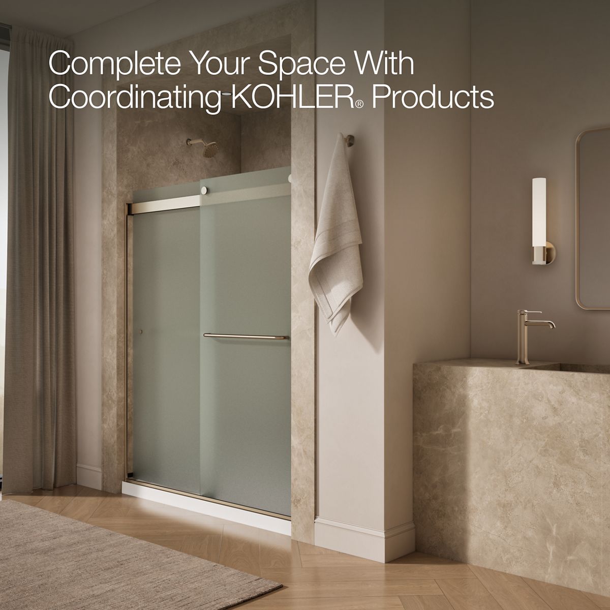 43677-levity-sliding-shower-door-74-h-x-56-5-8-59-5-8-w-with-1-4-thick-frosted-glass-38.jpg Levity® Sliding shower door, 74" H x 56-5/8 - 59-5/8" W, with 1/4" thick Frosted glass