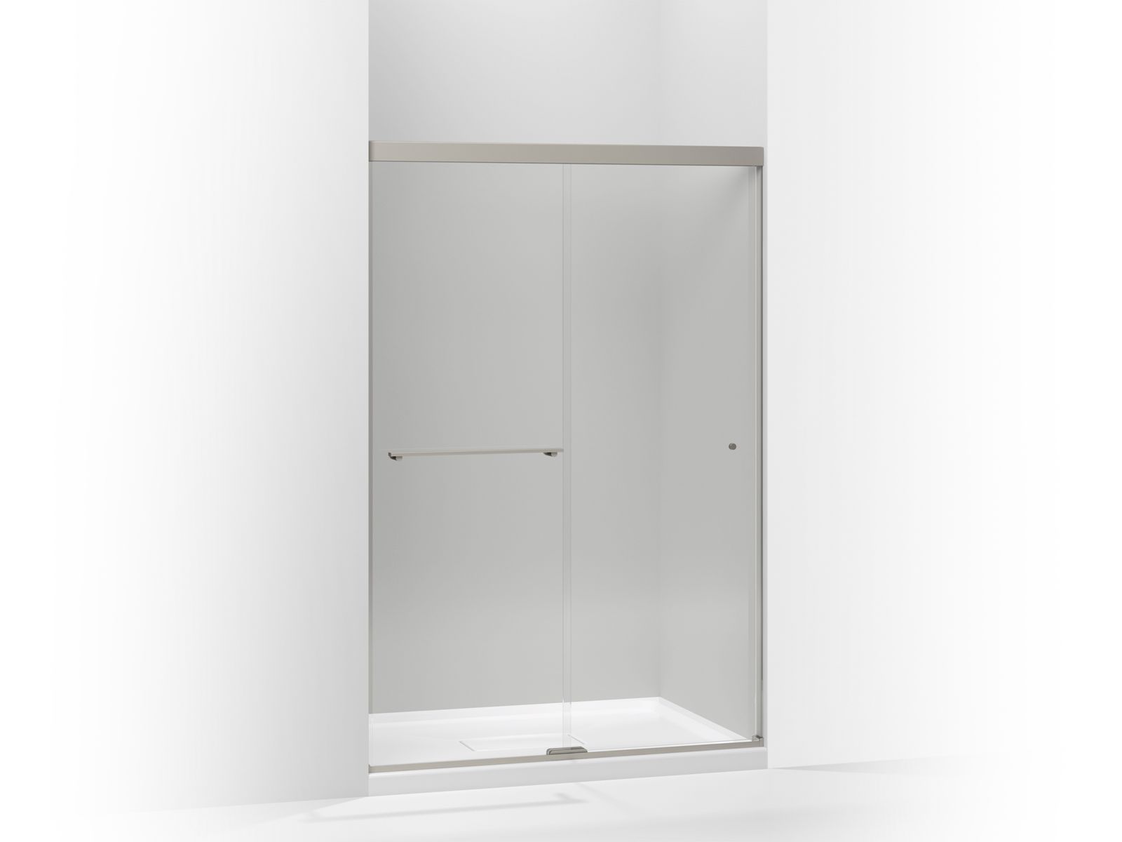 43683-revel-sliding-shower-door-70-h-x-44-5-8-47-5-8-w-with-5-16-thick-crystal-clear-glass-3.jpg Revel® Sliding shower door, 70" H x 44-5/8 - 47-5/8" W, with 5/16" thick Crystal Clear glass