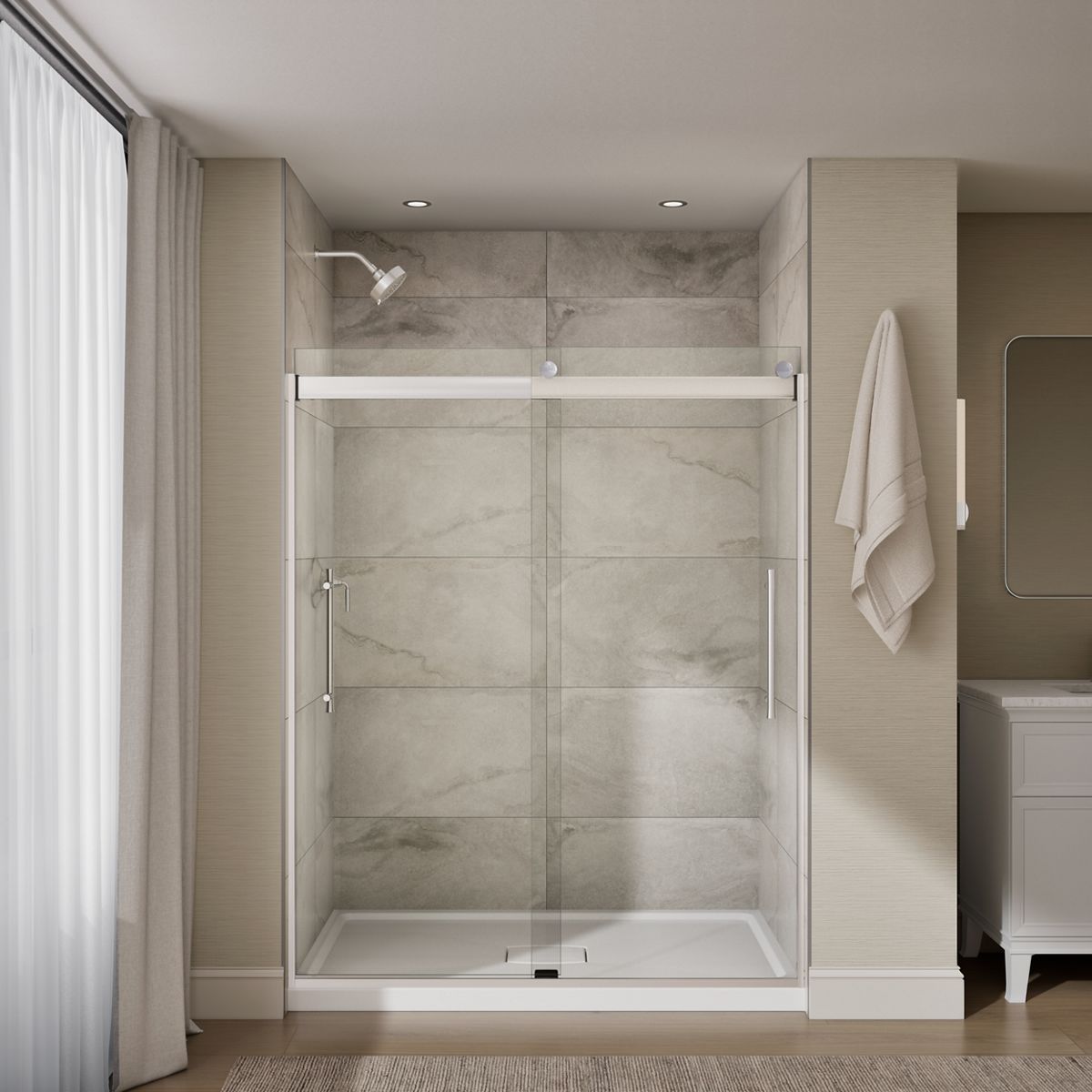 43704-elmbrook-frameless-sliding-shower-door-73-9-16-h-x-54-5-8-59-5-8-w-with-5-16-thick-crystal-clear-glass-15.jpg Elmbrook™ Frameless sliding shower door, 73-9/16" H x 54-5/8 - 59-5/8" W, with 5/16" thick Crystal Clear glass