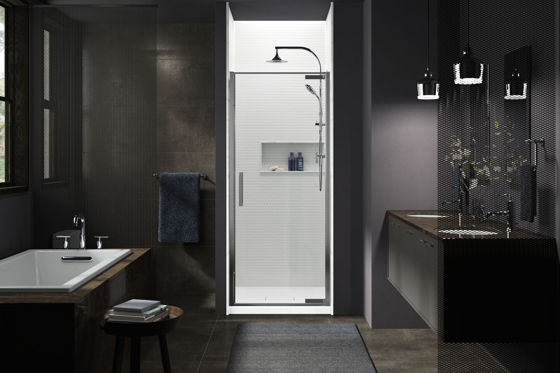 43714-torsion-pivot-shower-door-77-h-x-33-7-8-35-7-16-w-with-5-16-thick-crystal-clear-glass-4.jpg Torsion® Pivot shower door, 77" H x 33-7/8 - 35-7/16" W, with 5/16" thick Crystal Clear glass