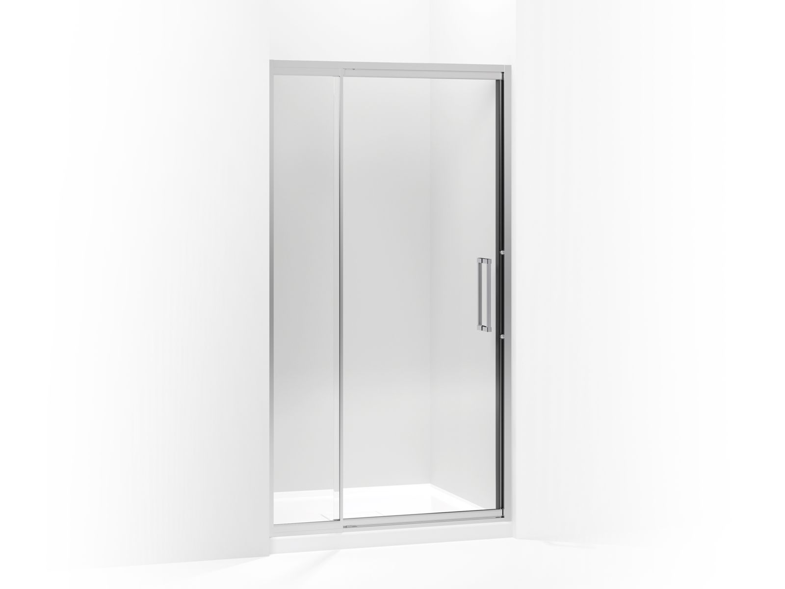 43715-lattis-pivot-shower-door-76-h-x-39-42-w-with-3-8-thick-crystal-clear-glass-1.jpg Lattis® Pivot shower door, 76" H x 39 - 42" W, with 3/8" thick Crystal Clear glass