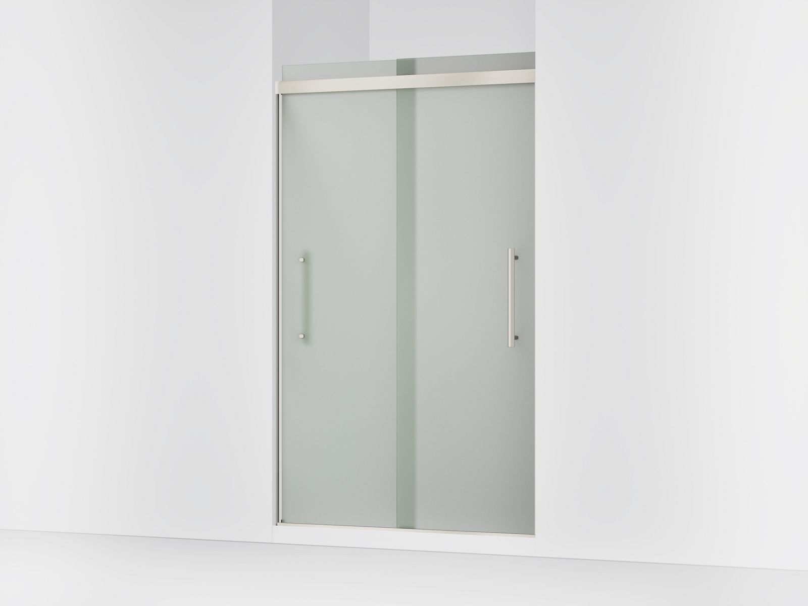 43731-pleat-frameless-sliding-shower-door-79-1-16-h-x-44-5-8-47-5-8-w-with-5-16-thick-frosted-glass-3.jpg Pleat® Frameless sliding shower door, 79-1/16" H x 44-5/8 - 47-5/8" W, with 5/16" thick Frosted glass