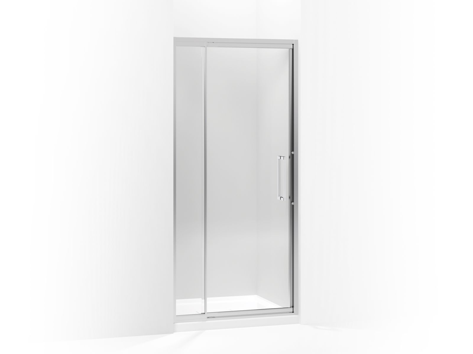 43744-lattis-pivot-shower-door-76-h-x-30-33-w-with-1-4-thick-crystal-clear-glass-1.jpg Lattis® Pivot shower door, 76" H x 30 - 33" W, with 1/4" thick Crystal Clear glass