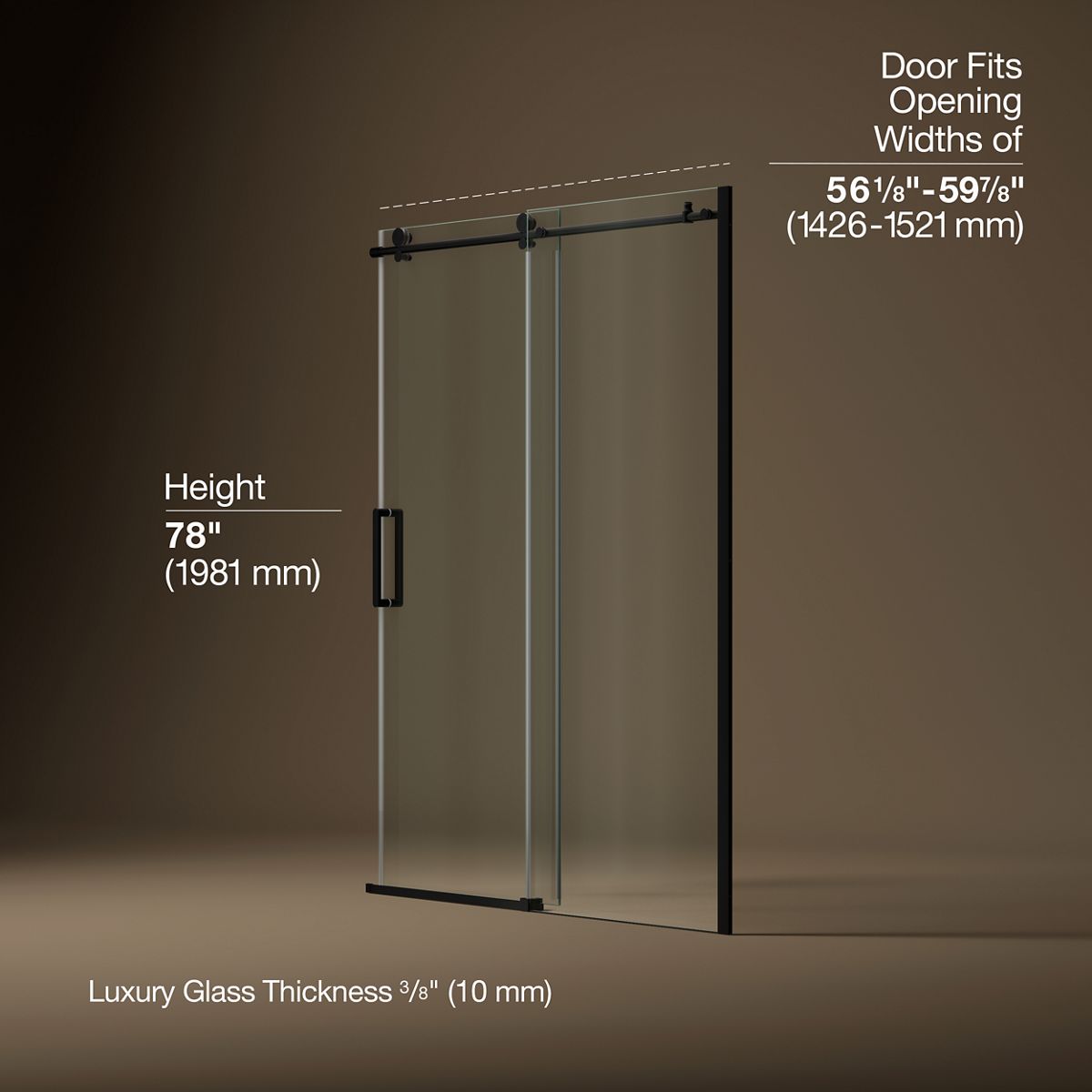 43748-composed-sliding-shower-door-78-h-x-56-1-8-59-7-8-w-with-3-8-thick-crystal-clear-glass-16.jpg Composed™ Sliding shower door, 78" H x 56-1/8 - 59-7/8" W, with 3/8" thick Crystal Clear glass
