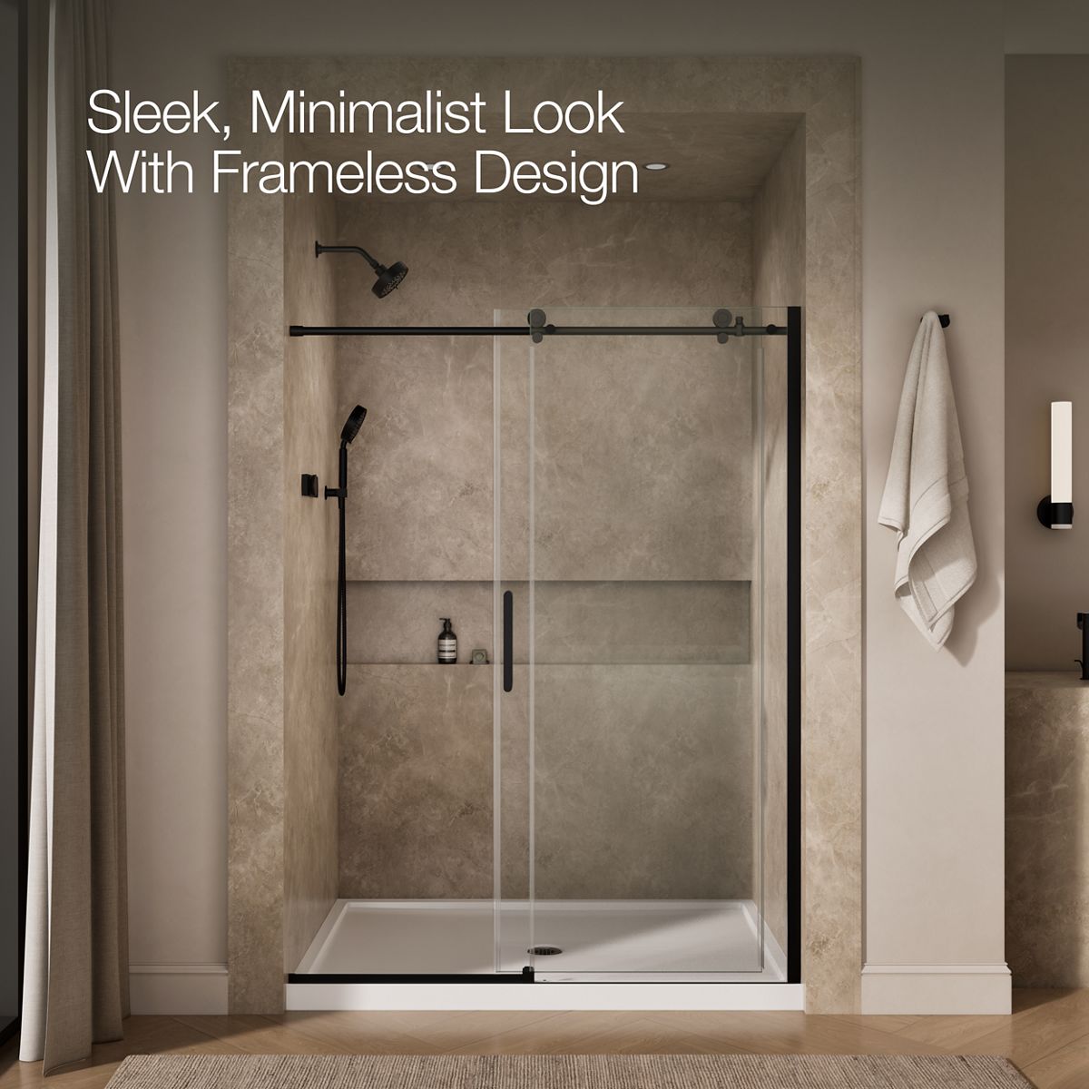 43748-composed-sliding-shower-door-78-h-x-56-1-8-59-7-8-w-with-3-8-thick-crystal-clear-glass-31.jpg Composed™ Sliding shower door, 78" H x 56-1/8 - 59-7/8" W, with 3/8" thick Crystal Clear glass