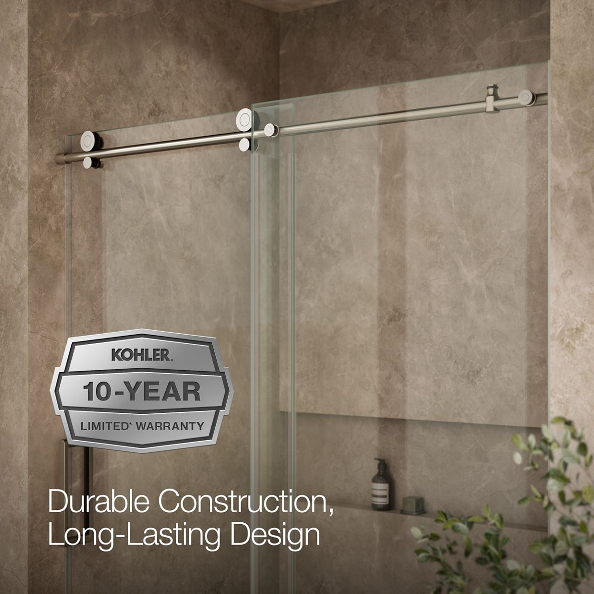 43748-composed-sliding-shower-door-78-h-x-56-1-8-59-7-8-w-with-3-8-thick-crystal-clear-glass-9.jpg Composed™ Sliding shower door, 78" H x 56-1/8 - 59-7/8" W, with 3/8" thick Crystal Clear glass