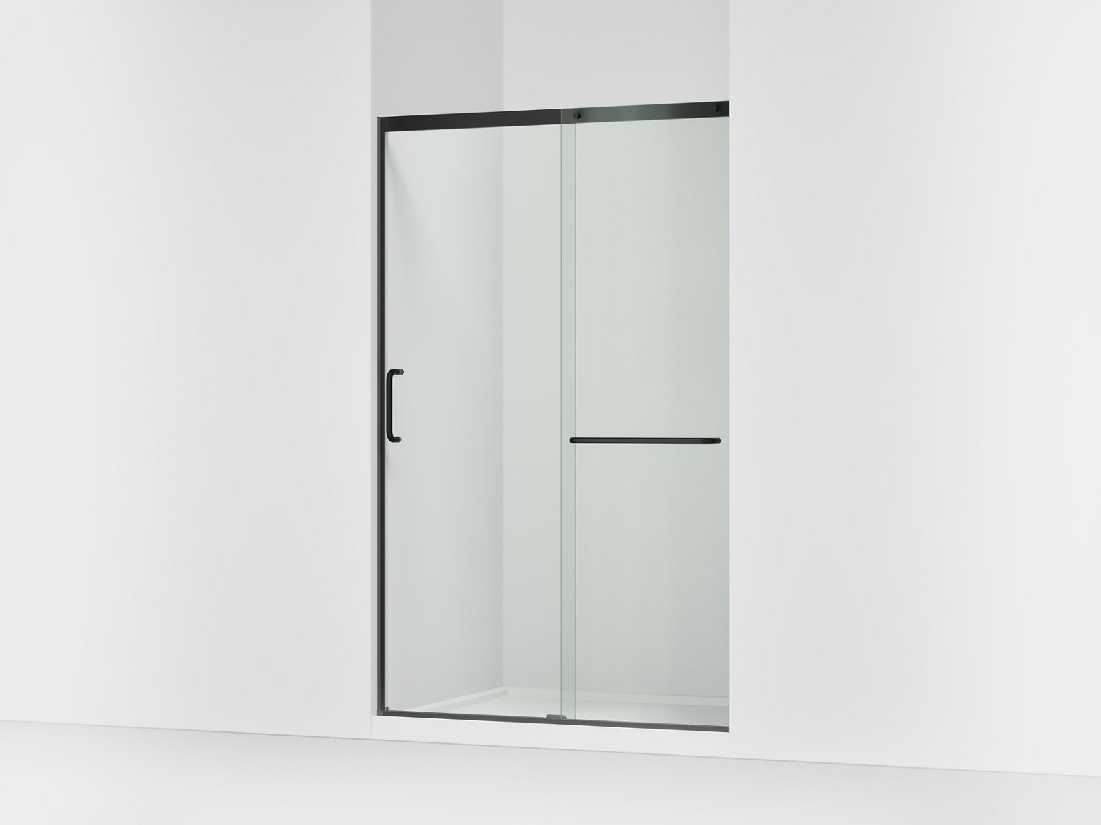 43758-elate-sliding-shower-door-75-1-2-h-x-50-1-4-53-5-8-w-with-heavy-5-16-thick-crystal-clear-glass-2.jpg Elate® Sliding shower door, 75-1/2" H x 50-1/4 - 53-5/8" W, with heavy 5/16" thick Crystal Clear glass