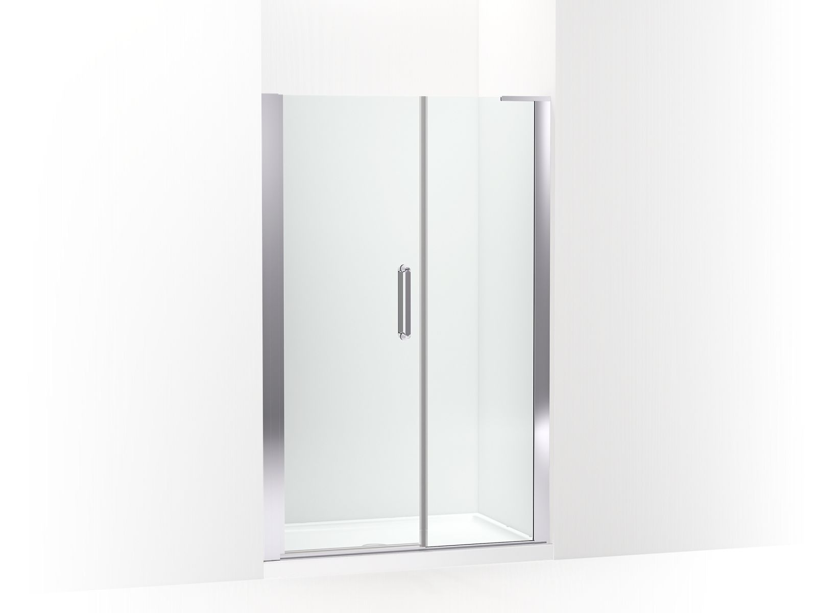 43763-cursiva-pivot-shower-door-71-5-8-h-x-45-47-1-2-w-with-5-16-thick-crystal-clear-glass-1.jpg Cursiva™ Pivot shower door, 71-5/8" H x 45 - 47-1/2" W, with 5/16" thick Crystal Clear glass