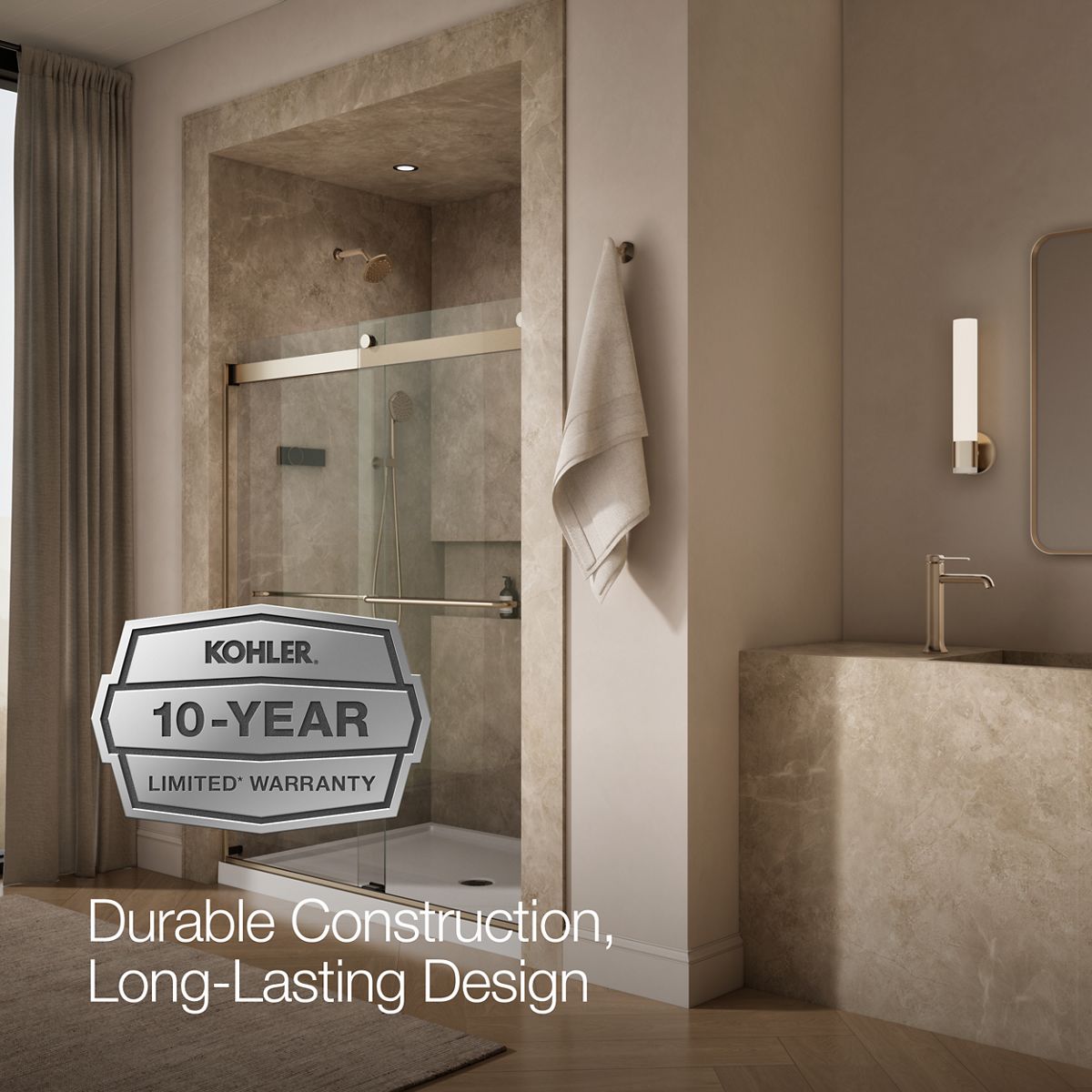 43839-levity-74-h-sliding-shower-door-with-1-4-thick-glass-15.jpg Levity® 74" H sliding shower door with 1/4"-thick glass