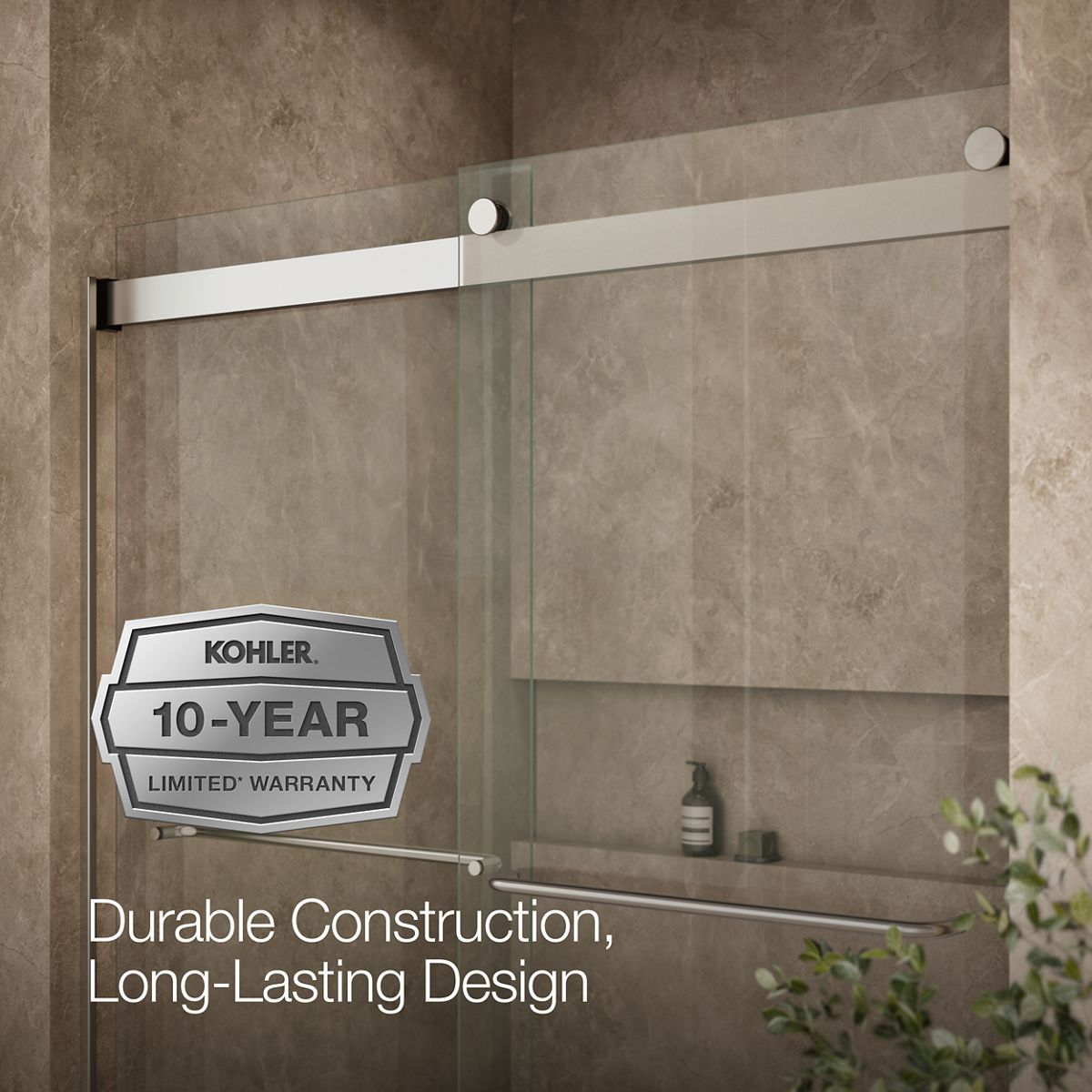 43839-levity-74-h-sliding-shower-door-with-1-4-thick-glass-30.jpg Levity® 74" H sliding shower door with 1/4"-thick glass