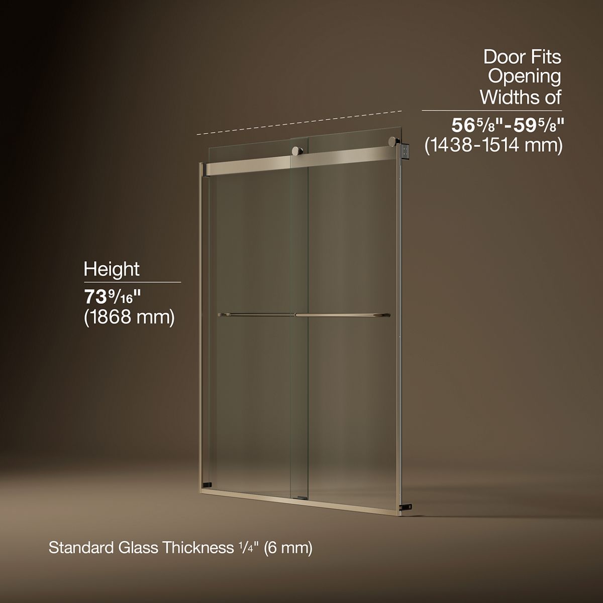43839-levity-74-h-sliding-shower-door-with-1-4-thick-glass-39.jpg Levity® 74" H sliding shower door with 1/4"-thick glass