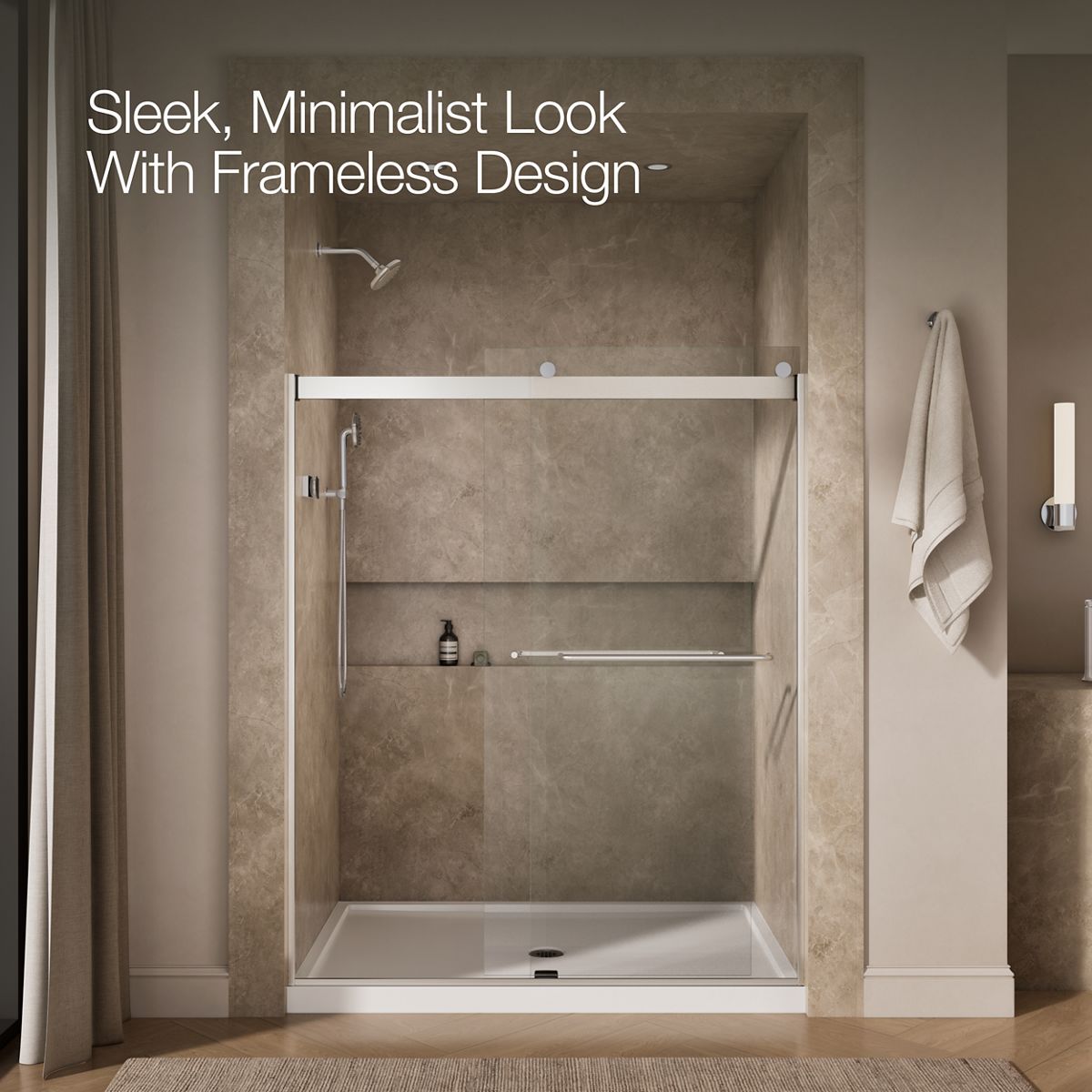 43839-levity-74-h-sliding-shower-door-with-1-4-thick-glass-44.jpg Levity® 74" H sliding shower door with 1/4"-thick glass