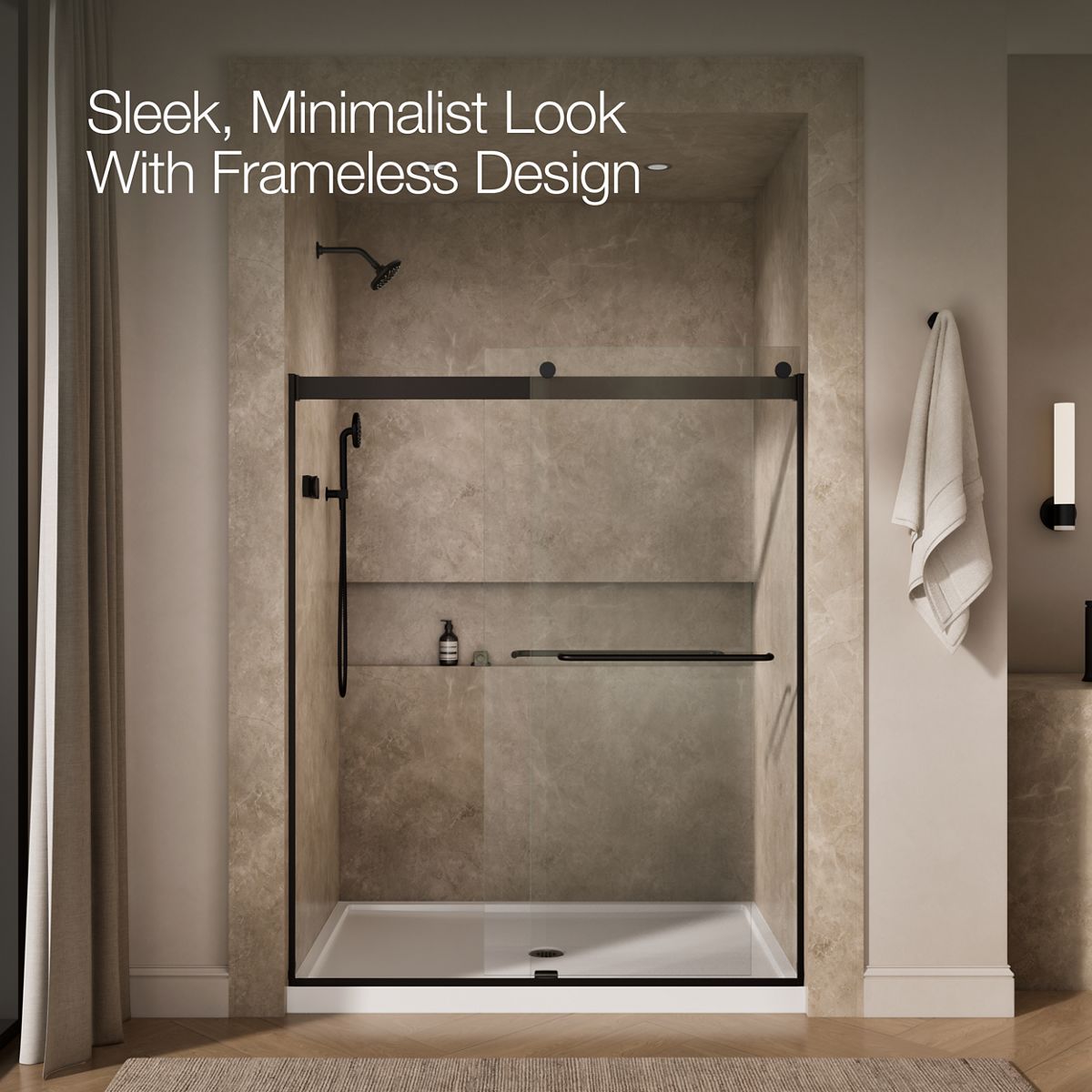 43839-levity-74-h-sliding-shower-door-with-1-4-thick-glass-46.jpg Levity® 74" H sliding shower door with 1/4"-thick glass