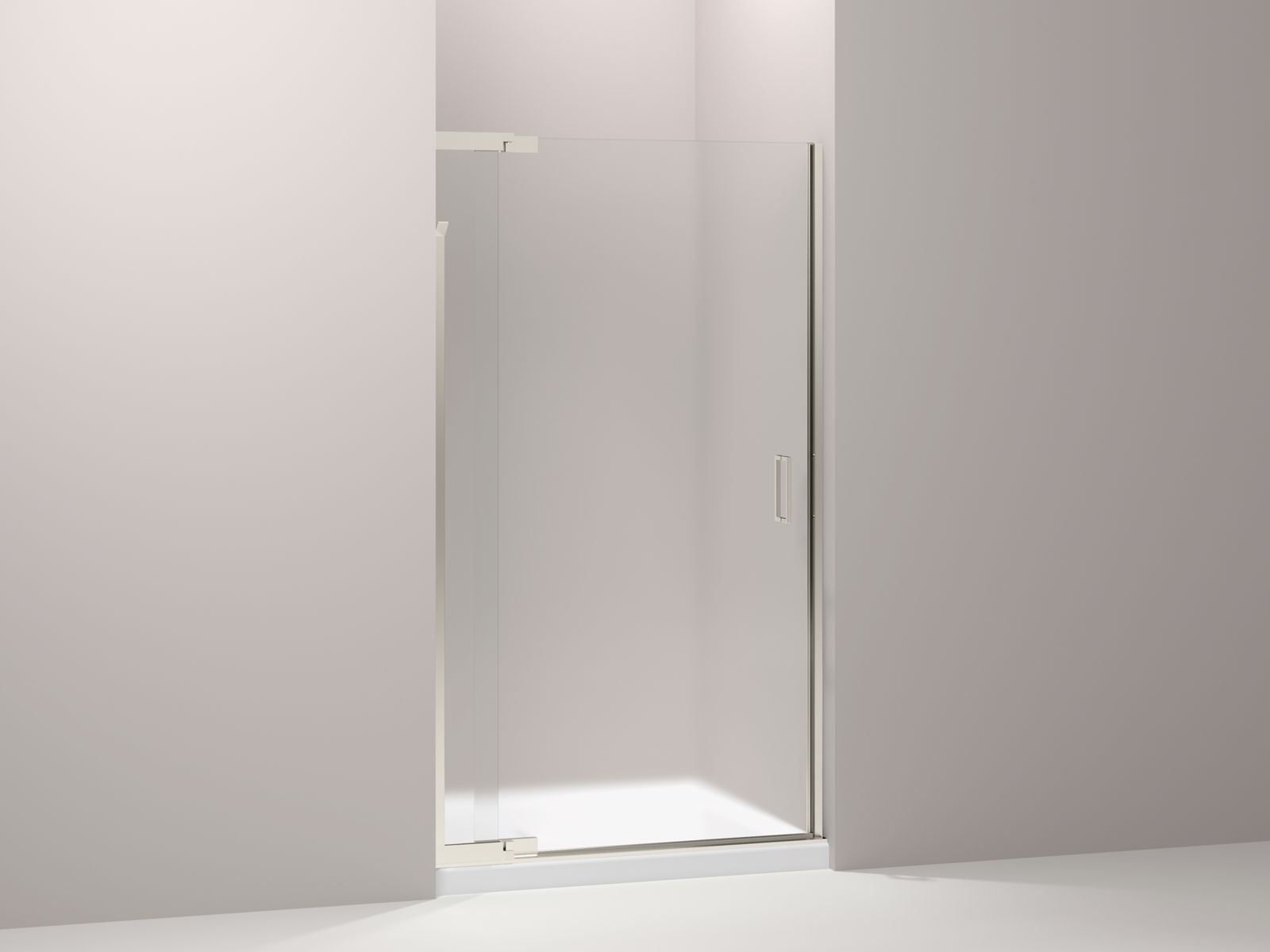 43875-purist-r-pivot-shower-door-72-h-x-39-42-w-with-1-4-thick-frosted-glass-2.jpg Purist(R) pivot shower door, 72" H x 39 - 42" W, with 1/4" thick Frosted glass