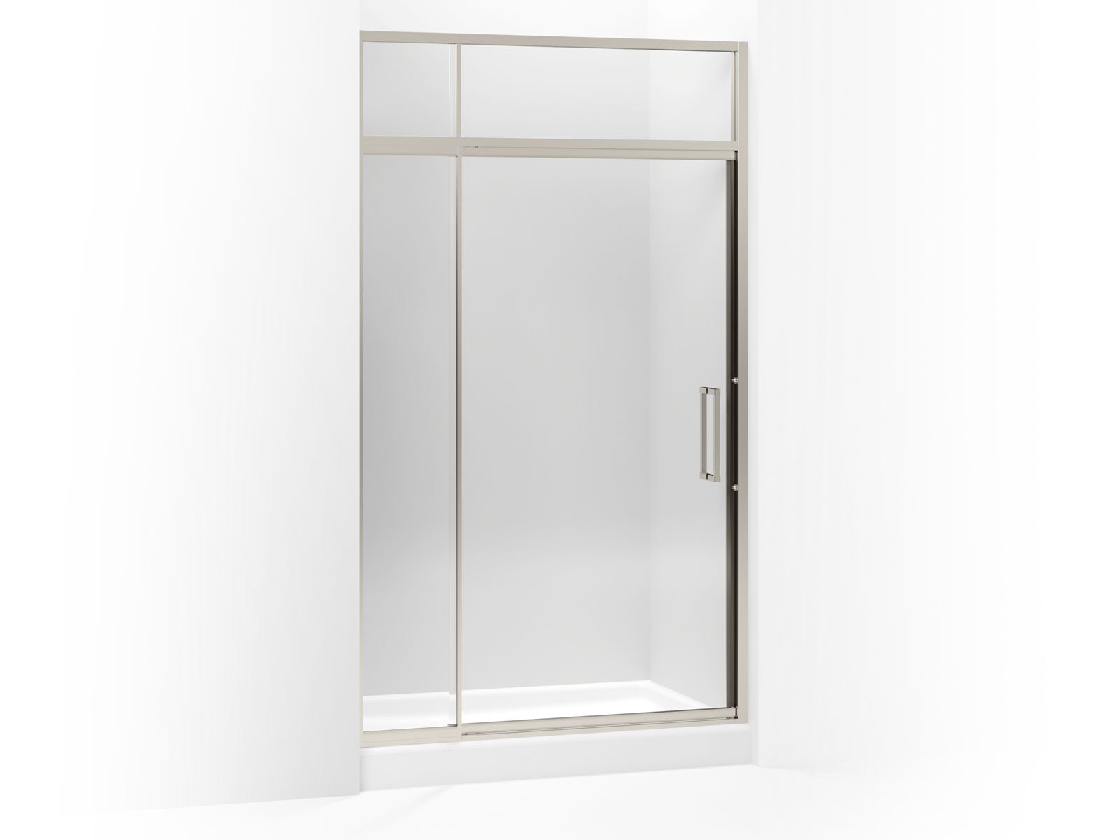 43895-lattis-pivot-shower-door-with-sliding-steam-transom-89-1-2-h-x-45-48-w-with-1-4-thick-crystal-clear-glass-3.jpg Lattis® Pivot shower door with sliding steam transom, 89-1/2" H x 45 - 48" W, with 1/4" thick Crystal Clear glass