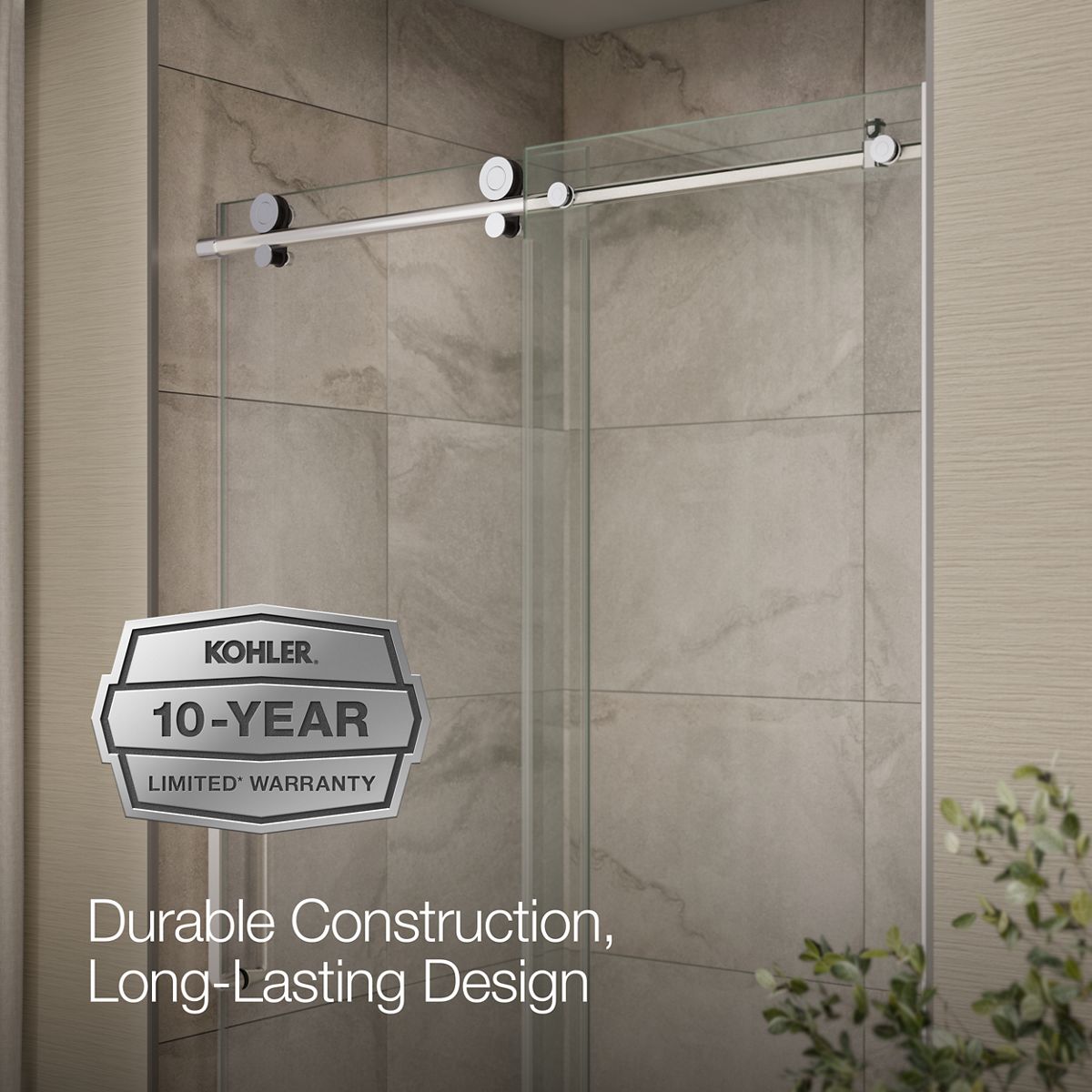 43899-cursiva-sliding-shower-door-78-h-x-44-1-8-47-7-8-w-with-5-16-thick-crystal-clear-glass-11.jpg Cursiva™ Sliding shower door, 78" H x 44-1/8 - 47-7/8" W, with 5/16" thick Crystal Clear glass