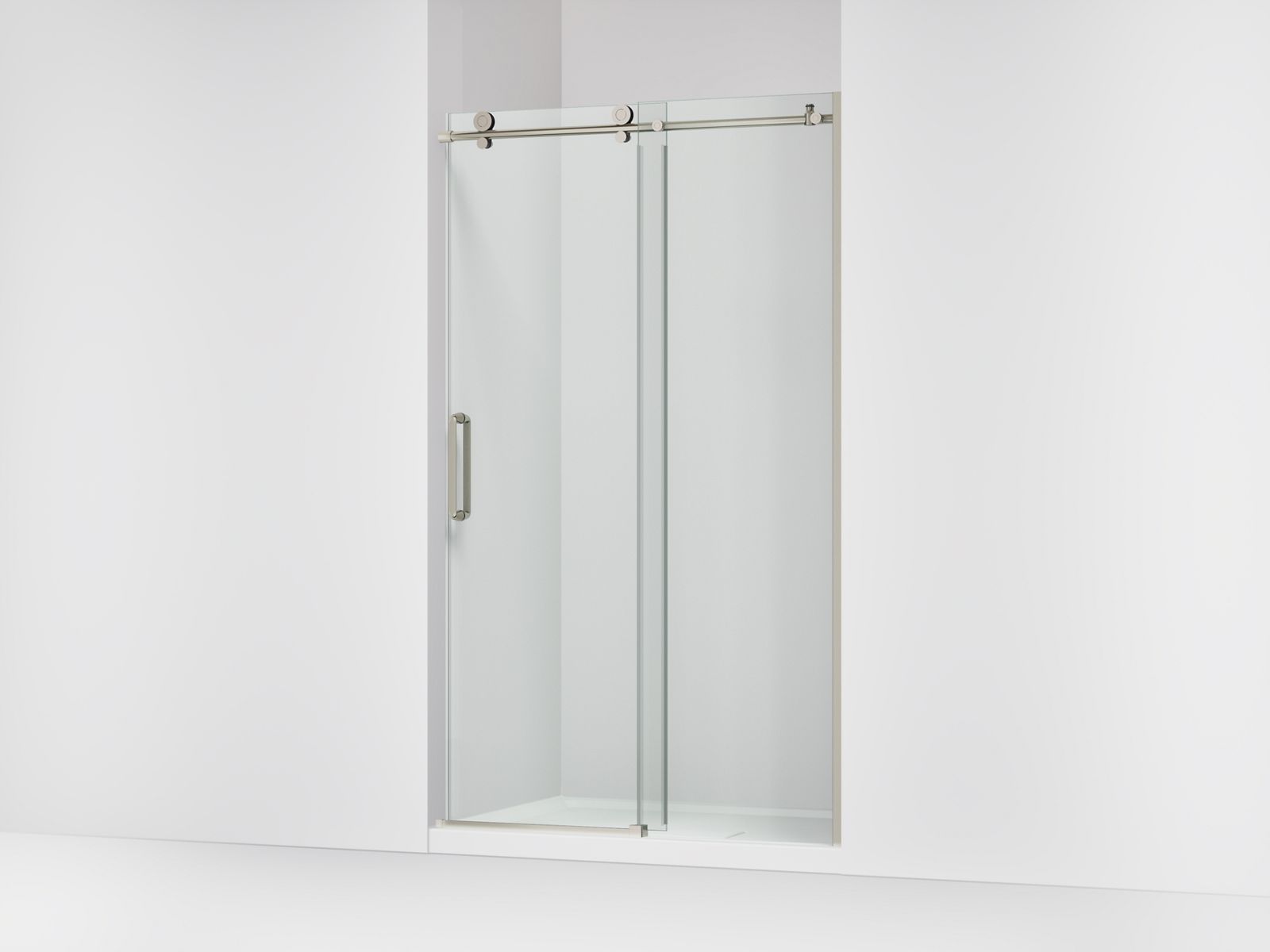 43899-cursiva-sliding-shower-door-78-h-x-44-1-8-47-7-8-w-with-5-16-thick-crystal-clear-glass-2.jpg Cursiva™ Sliding shower door, 78" H x 44-1/8 - 47-7/8" W, with 5/16" thick Crystal Clear glass