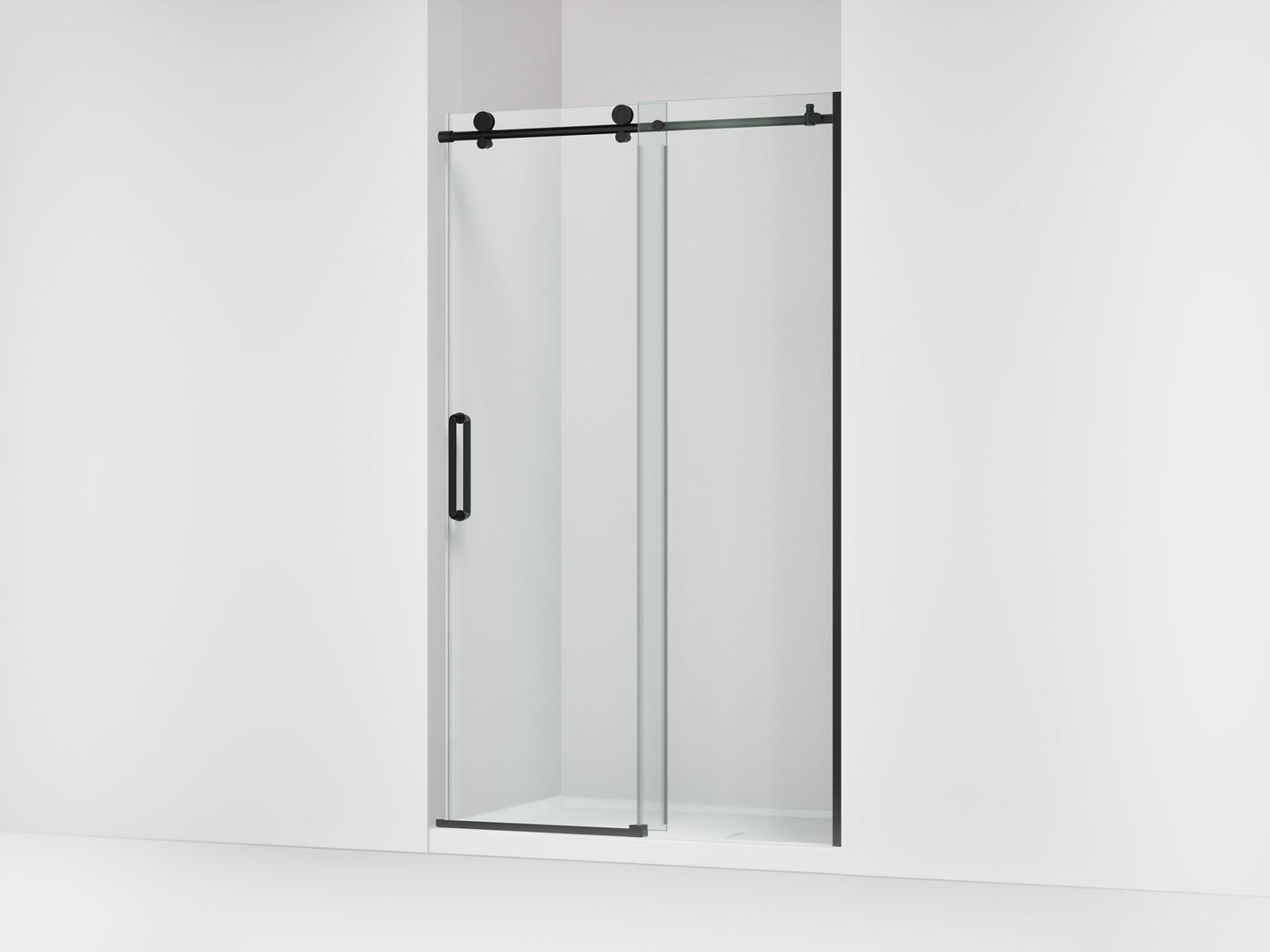 43899-cursiva-sliding-shower-door-78-h-x-44-1-8-47-7-8-w-with-5-16-thick-crystal-clear-glass-3.jpg Cursiva™ Sliding shower door, 78" H x 44-1/8 - 47-7/8" W, with 5/16" thick Crystal Clear glass