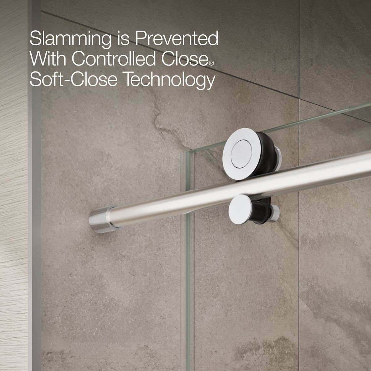 43899-cursiva-sliding-shower-door-78-h-x-44-1-8-47-7-8-w-with-5-16-thick-crystal-clear-glass-5.jpg Cursiva™ Sliding shower door, 78" H x 44-1/8 - 47-7/8" W, with 5/16" thick Crystal Clear glass