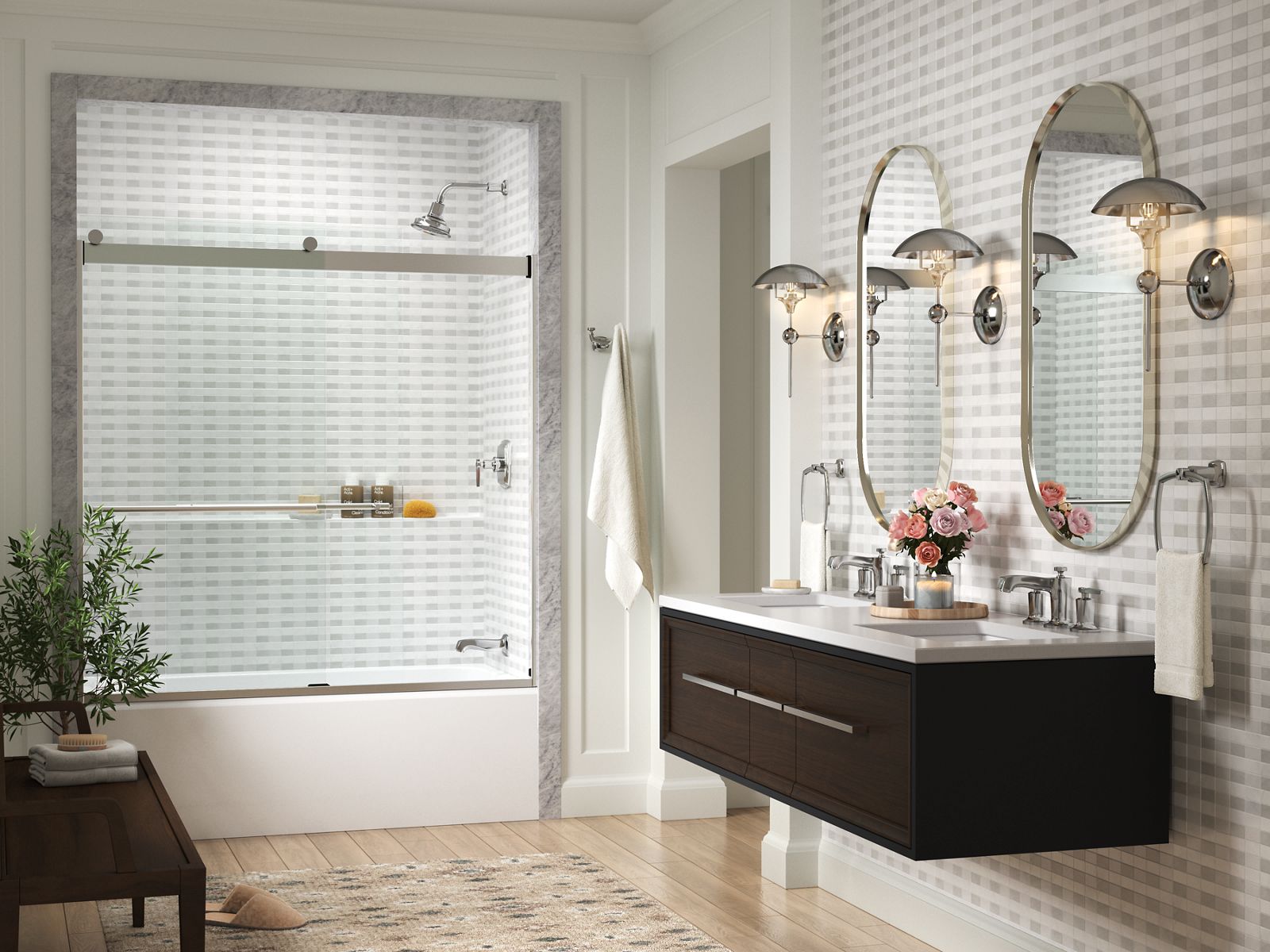 43938-levity-plus-61-9-16-h-sliding-bath-door-with-3-8-thick-glass-6.jpg Levity® Plus 61-9/16" H sliding bath door with 3/8"-thick glass