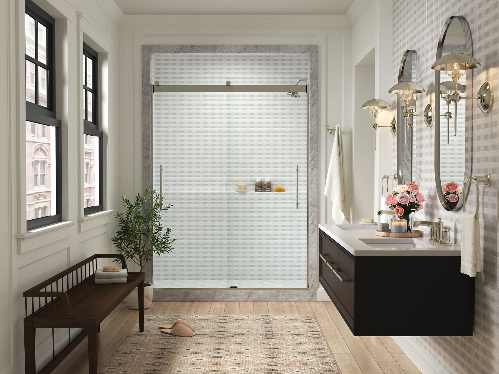 43938-levity-plus-61-9-16-h-sliding-bath-door-with-3-8-thick-glass-8.jpg Levity® Plus 61-9/16" H sliding bath door with 3/8"-thick glass