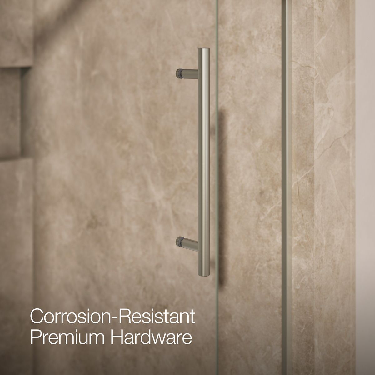 43952-levity-plus-frameless-sliding-shower-door-77-9-16-h-x-56-5-8-59-5-8-w-with-5-16-thick-crystal-clear-glass-15.jpg Levity® Plus Frameless sliding shower door, 77-9/16" H x 56-5/8 - 59-5/8" W, with 5/16"-thick Crystal Clear glass