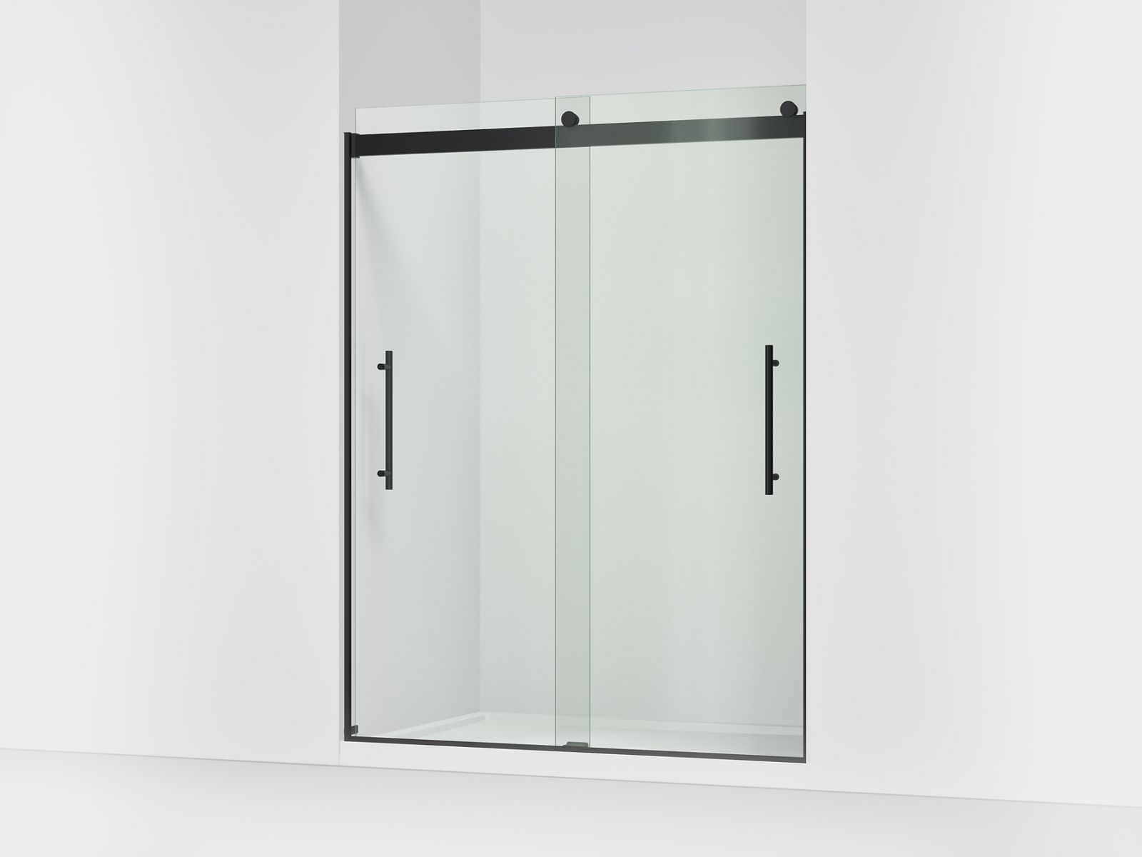 43952-levity-plus-frameless-sliding-shower-door-77-9-16-h-x-56-5-8-59-5-8-w-with-5-16-thick-crystal-clear-glass-3.jpg Levity® Plus Frameless sliding shower door, 77-9/16" H x 56-5/8 - 59-5/8" W, with 5/16"-thick Crystal Clear glass