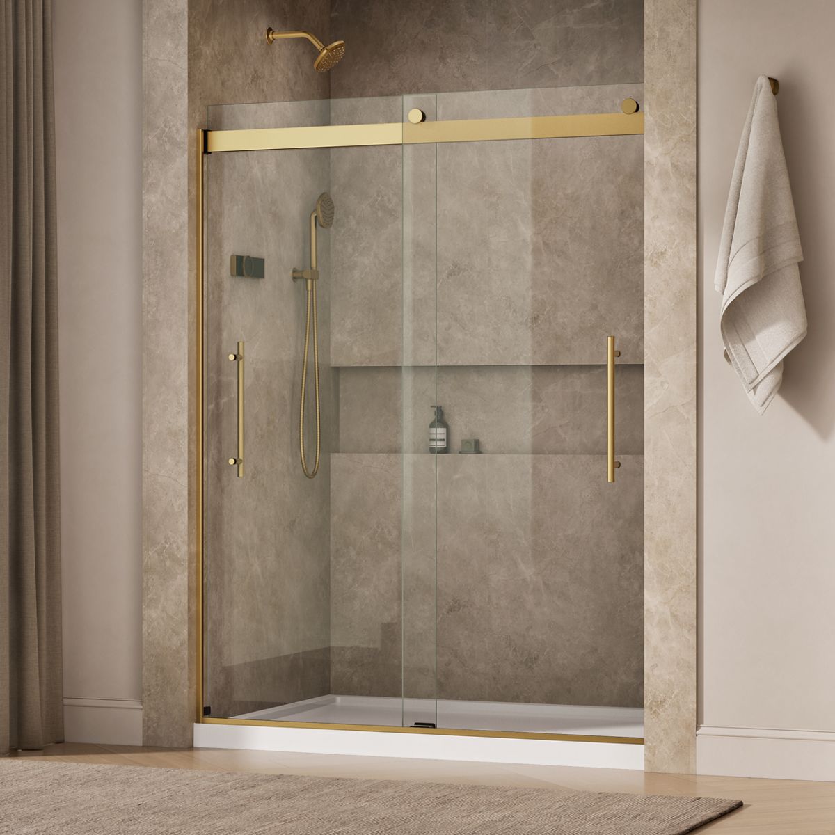 43952-levity-plus-frameless-sliding-shower-door-77-9-16-h-x-56-5-8-59-5-8-w-with-5-16-thick-crystal-clear-glass-37.jpg Levity® Plus Frameless sliding shower door, 77-9/16" H x 56-5/8 - 59-5/8" W, with 5/16"-thick Crystal Clear glass