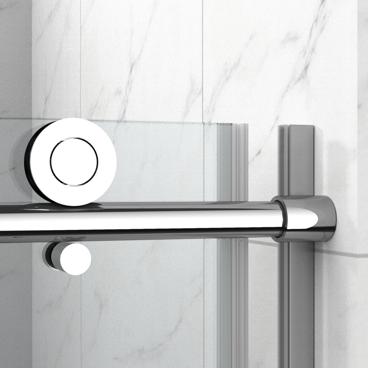 43966-composed-78-h-sliding-shower-door-with-3-8-thick-glass-12.jpg Composed™ 78" H sliding shower door with 3/8"-thick glass