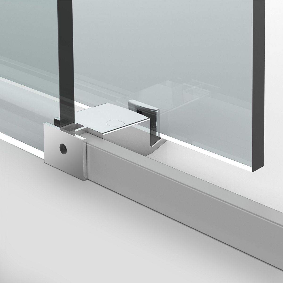 43966-composed-78-h-sliding-shower-door-with-3-8-thick-glass-8.jpg Composed™ 78" H sliding shower door with 3/8"-thick glass