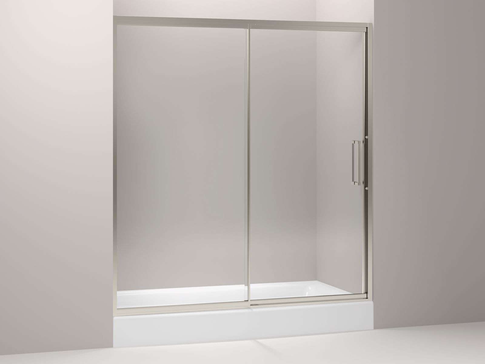 43972-lattis-r-semi-frameless-pivot-shower-door-with-1-4-thick-crystal-clear-glass-69-72-x-76--3.jpg Lattis(R) semi-frameless pivot shower door with 1/4" thick Crystal Clear glass, 69" - 72" x 76"