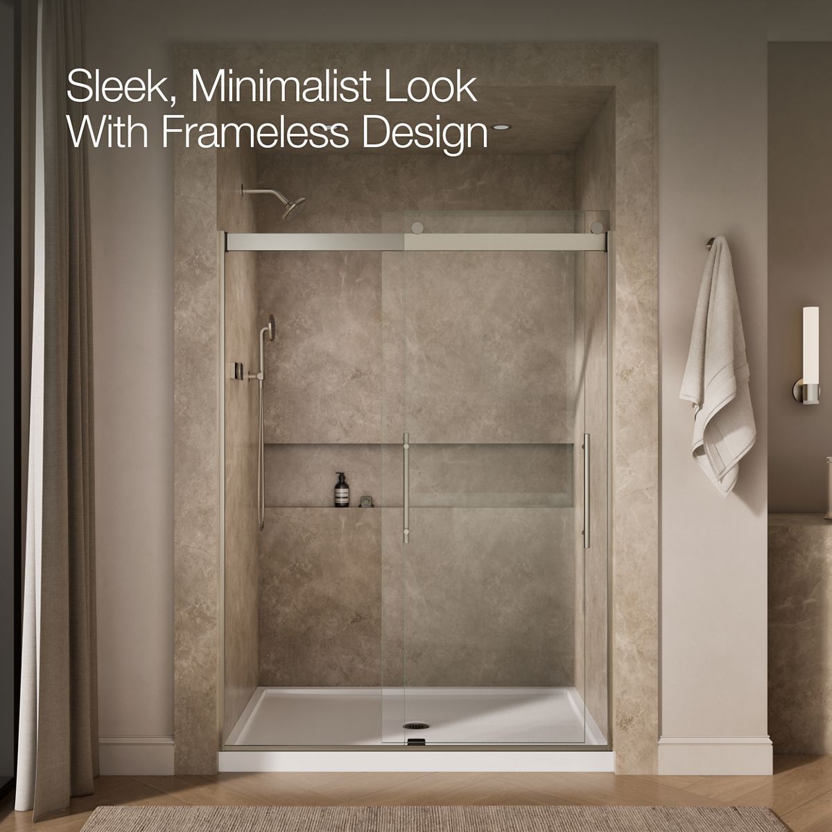 43980-levity-plus-frameless-sliding-shower-door-81-5-8-h-x-56-5-8-59-5-8-w-with-3-8-thick-crystal-clear-glass-31.jpg Levity® Plus Frameless sliding shower door, 81-5/8" H x 56-5/8 - 59-5/8" W, with 3/8"-thick Crystal Clear glass