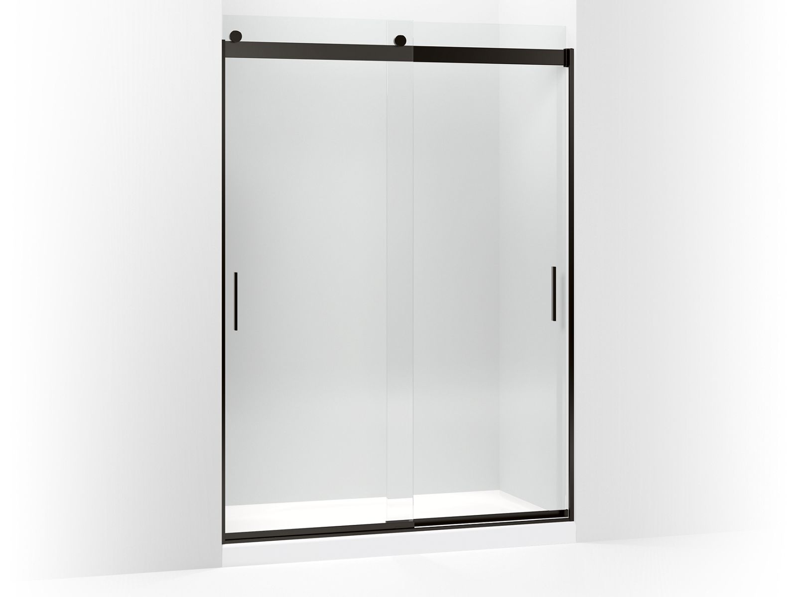 43994-levity-sliding-shower-door-82-h-x-56-5-8-59-5-8-w-with-5-16-thick-crystal-clear-glass-2.jpg Levity® Sliding shower door, 82" H x 56-5/8 - 59-5/8" W, with 5/16" thick Crystal Clear glass