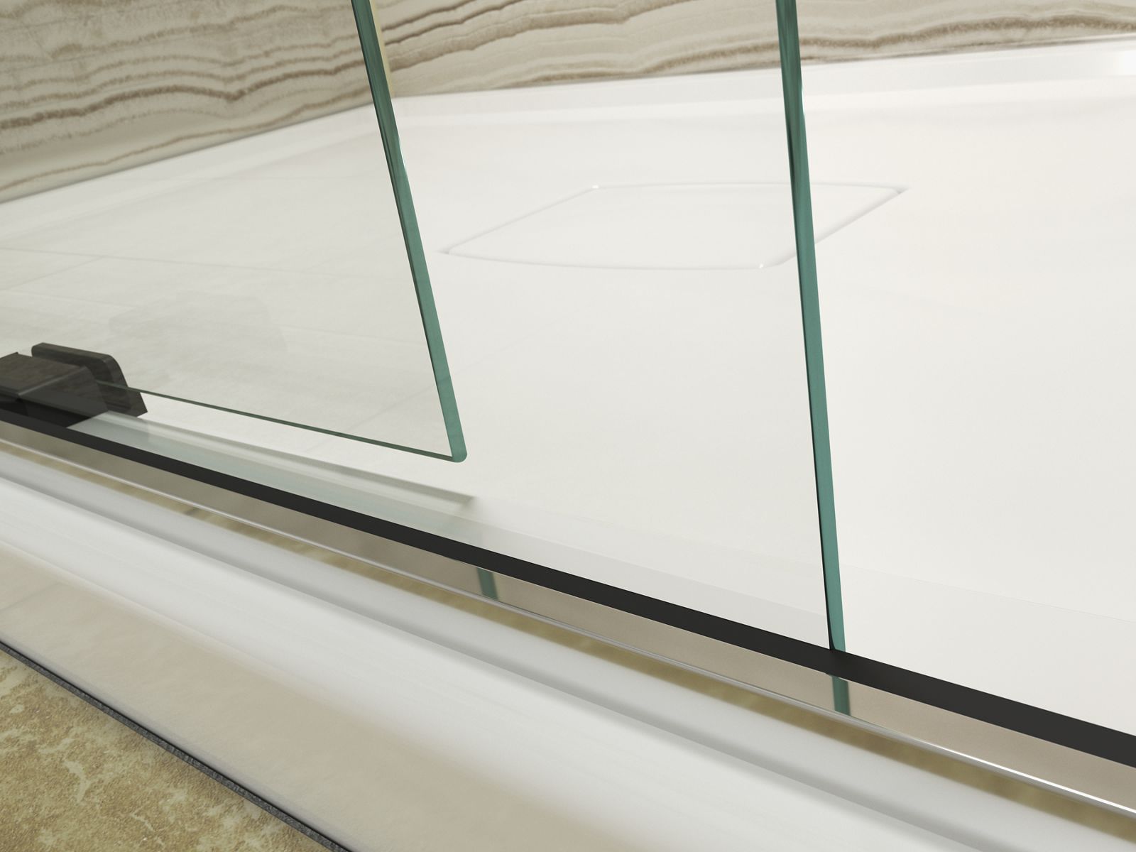 43994-levity-sliding-shower-door-82-h-x-56-5-8-59-5-8-w-with-5-16-thick-crystal-clear-glass-7.jpg Levity® Sliding shower door, 82" H x 56-5/8 - 59-5/8" W, with 5/16" thick Crystal Clear glass