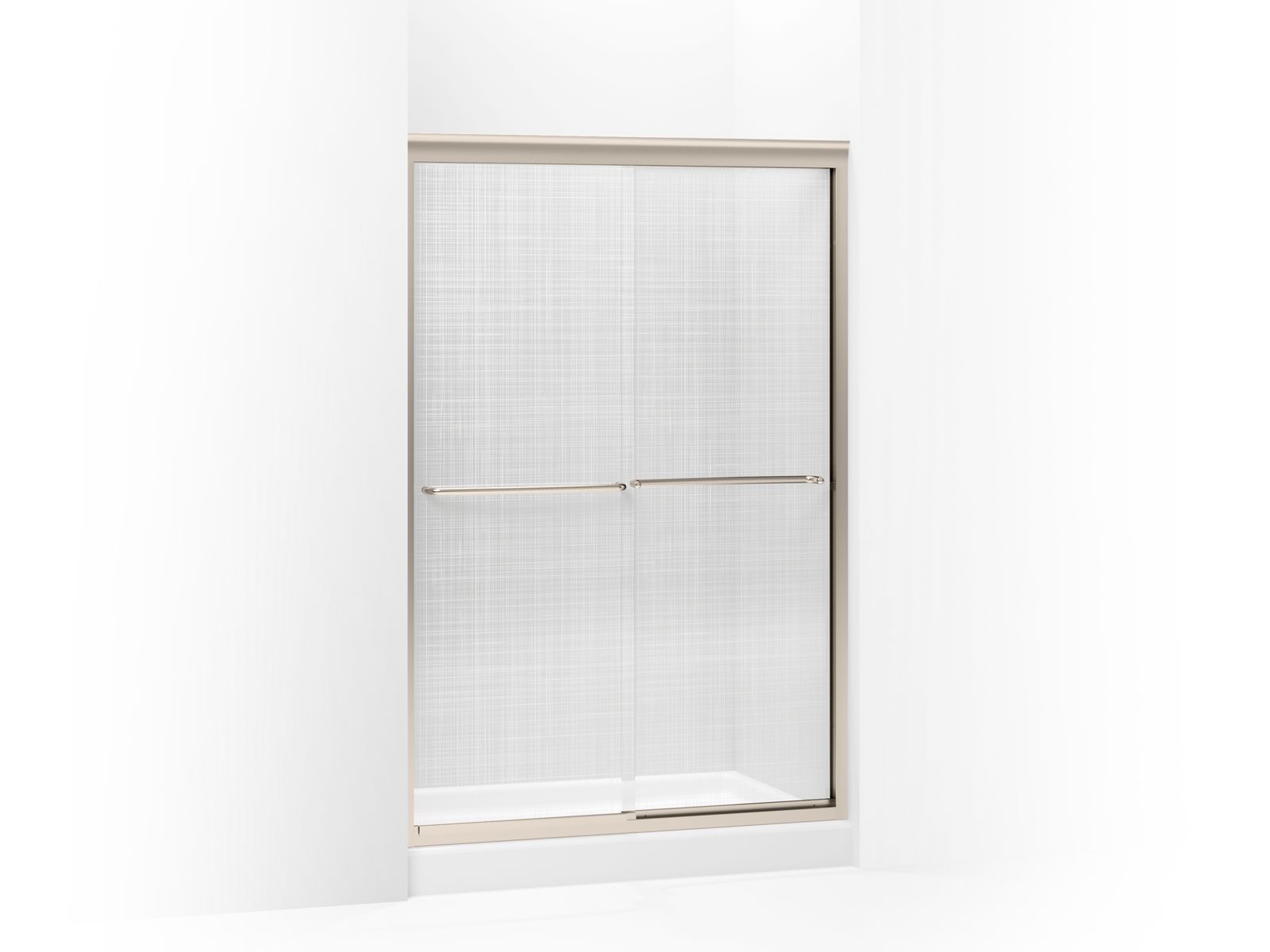 44014-fluence-sliding-shower-door-70-5-16-h-x-44-5-8-47-5-8-w-with-1-4-thick-cavata-glass-2.jpg Fluence® Sliding shower door, 70-5/16" H x 44-5/8 - 47-5/8" W, with 1/4" thick Cavata® glass