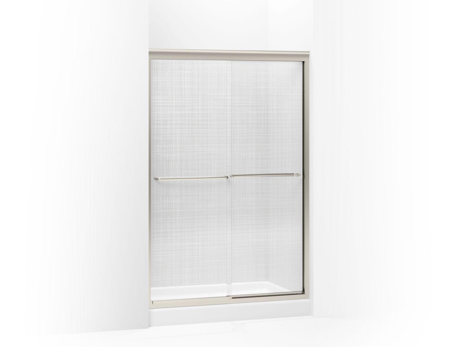 44014-fluence-sliding-shower-door-70-5-16-h-x-44-5-8-47-5-8-w-with-1-4-thick-cavata-glass-3.jpg Fluence® Sliding shower door, 70-5/16" H x 44-5/8 - 47-5/8" W, with 1/4" thick Cavata® glass