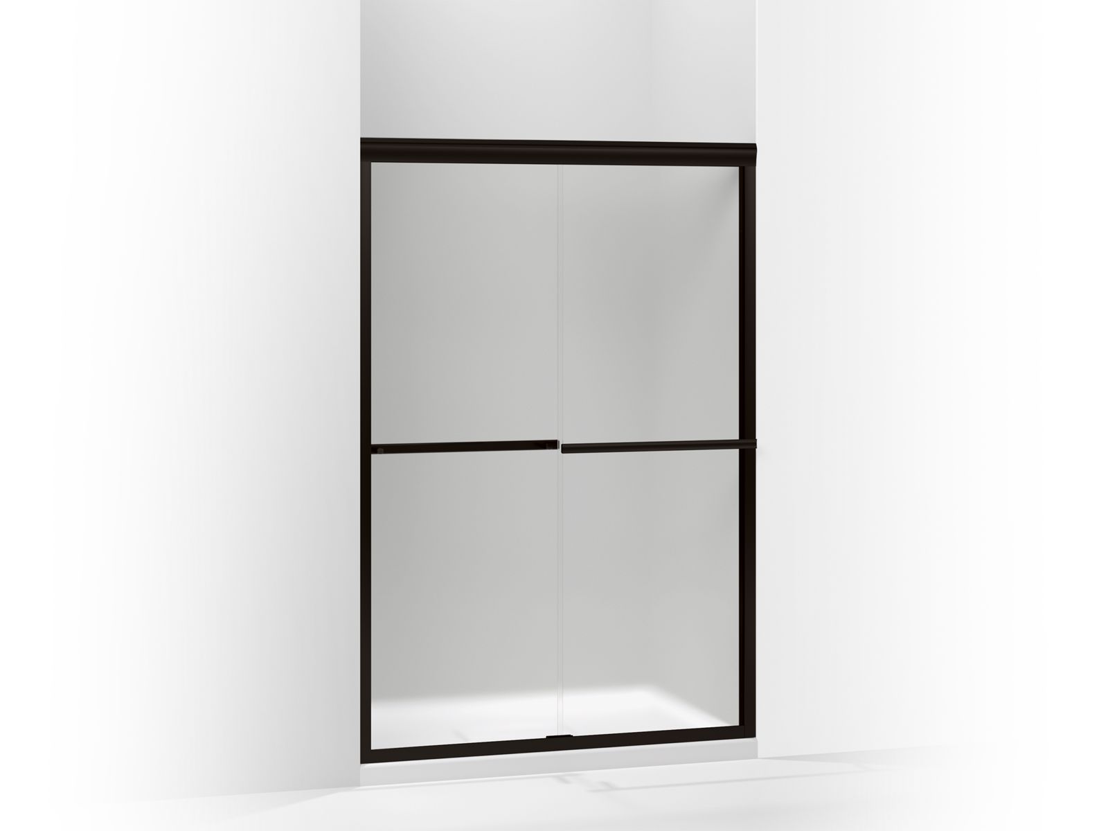 44026-gradient-sliding-shower-door-70-1-16-h-x-42-5-8-47-5-8-w-with-1-4-thick-frosted-glass-2.jpg Gradient® Sliding shower door, 70-1/16" H x 42-5/8 - 47-5/8" W, with 1/4" thick Frosted glass