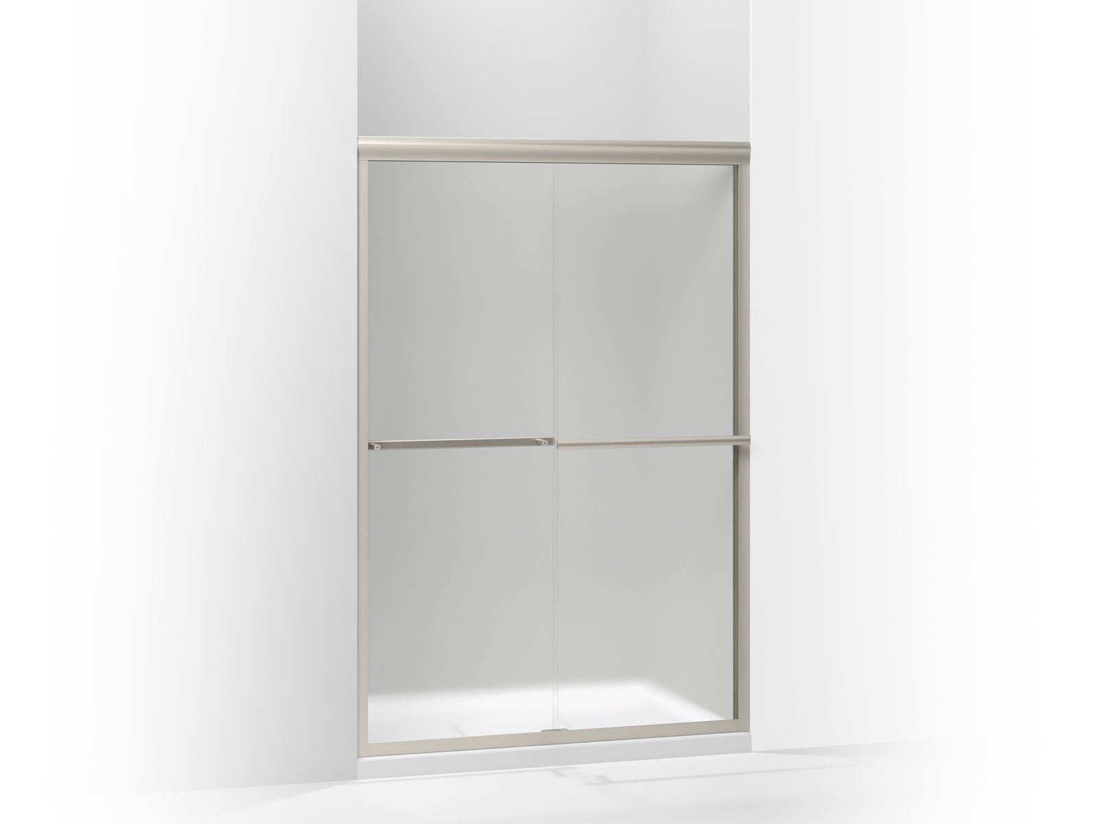 44026-gradient-sliding-shower-door-70-1-16-h-x-42-5-8-47-5-8-w-with-1-4-thick-frosted-glass-3.jpg Gradient® Sliding shower door, 70-1/16" H x 42-5/8 - 47-5/8" W, with 1/4" thick Frosted glass