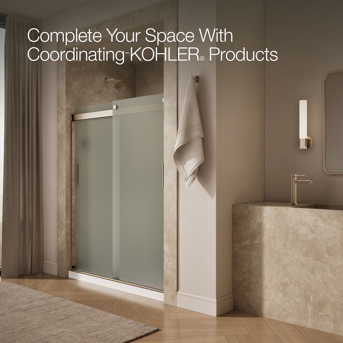 44040-levity-sliding-shower-door-74-h-x-56-5-8-59-5-8-w-with-1-4-thick-frosted-glass-and-blade-handles-13.jpg Levity® Sliding shower door, 74" H x 56-5/8 - 59-5/8" W, with 1/4" thick Frosted glass and blade handles