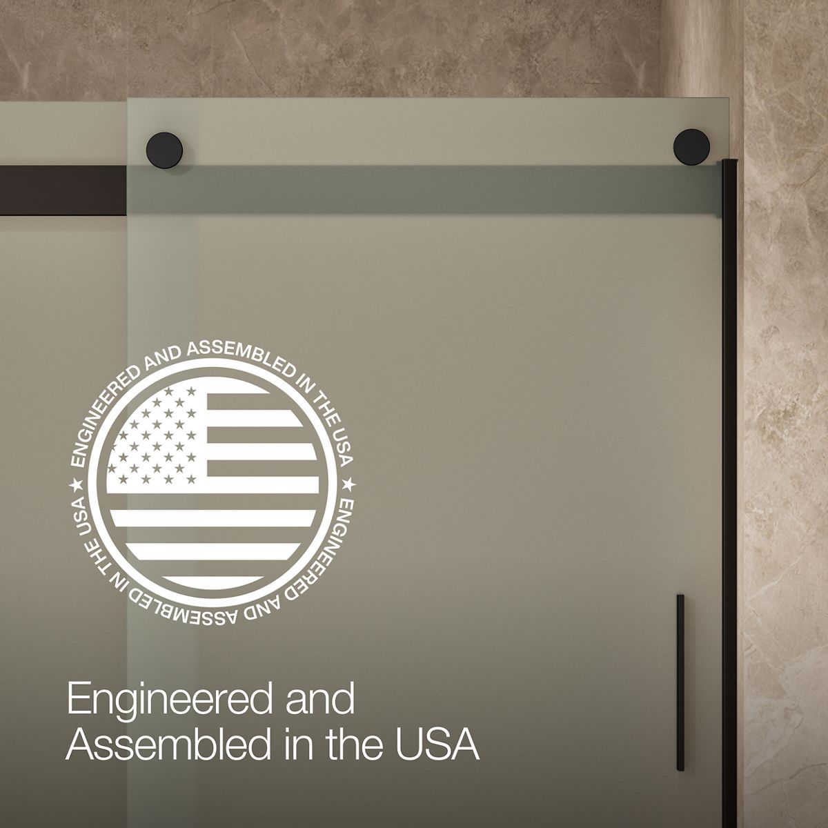 44040-levity-sliding-shower-door-74-h-x-56-5-8-59-5-8-w-with-1-4-thick-frosted-glass-and-blade-handles-24.jpg Levity® Sliding shower door, 74" H x 56-5/8 - 59-5/8" W, with 1/4" thick Frosted glass and blade handles